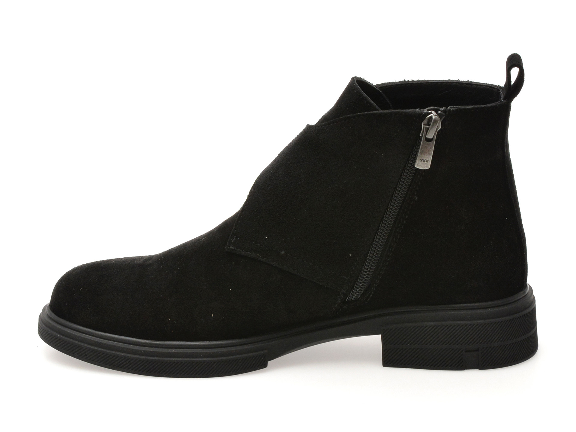 Ghete EPICA negre, 1735072, din piele intoarsa