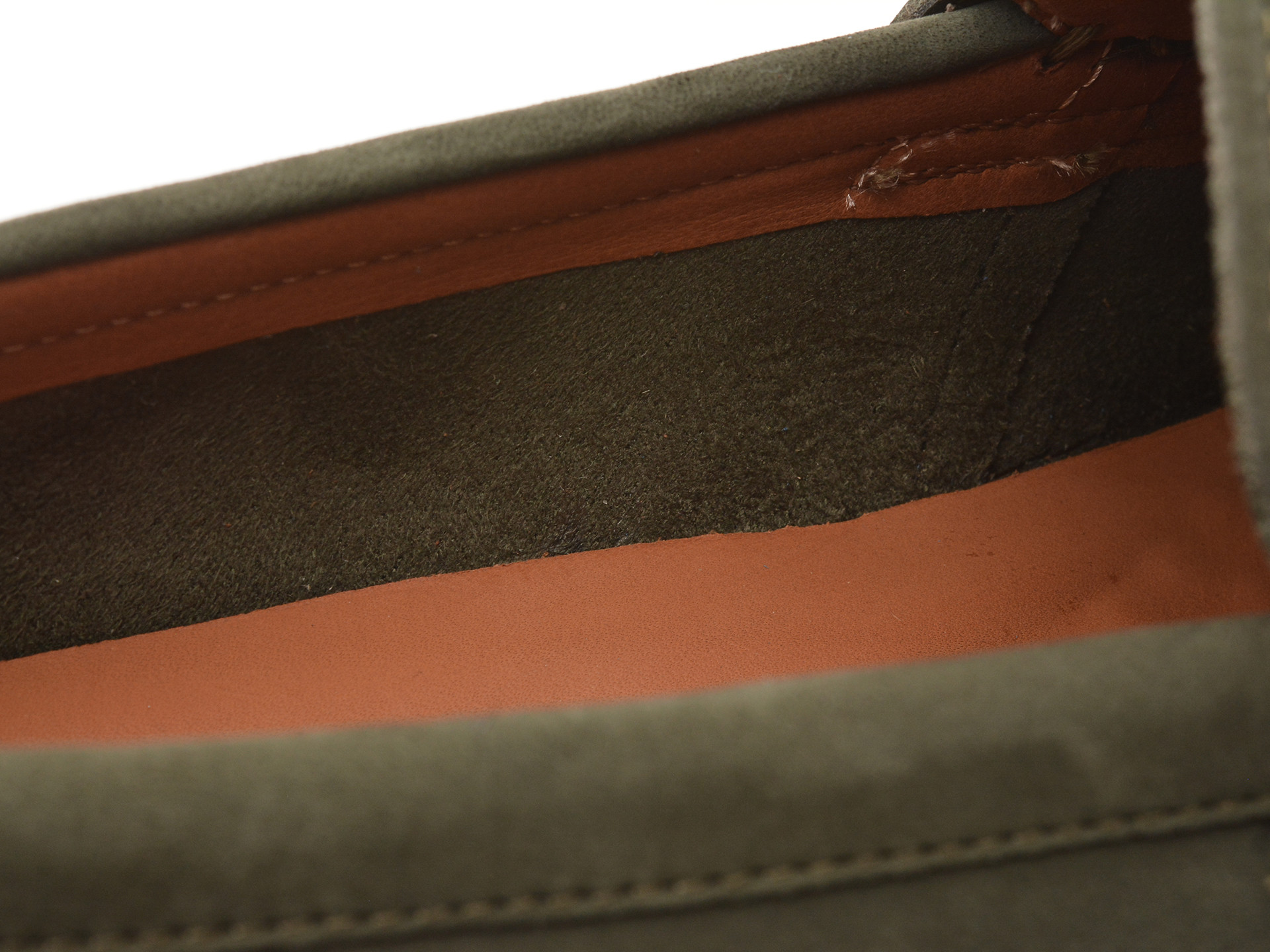 Mocasini OTTER verzi, MU145, din nabuc