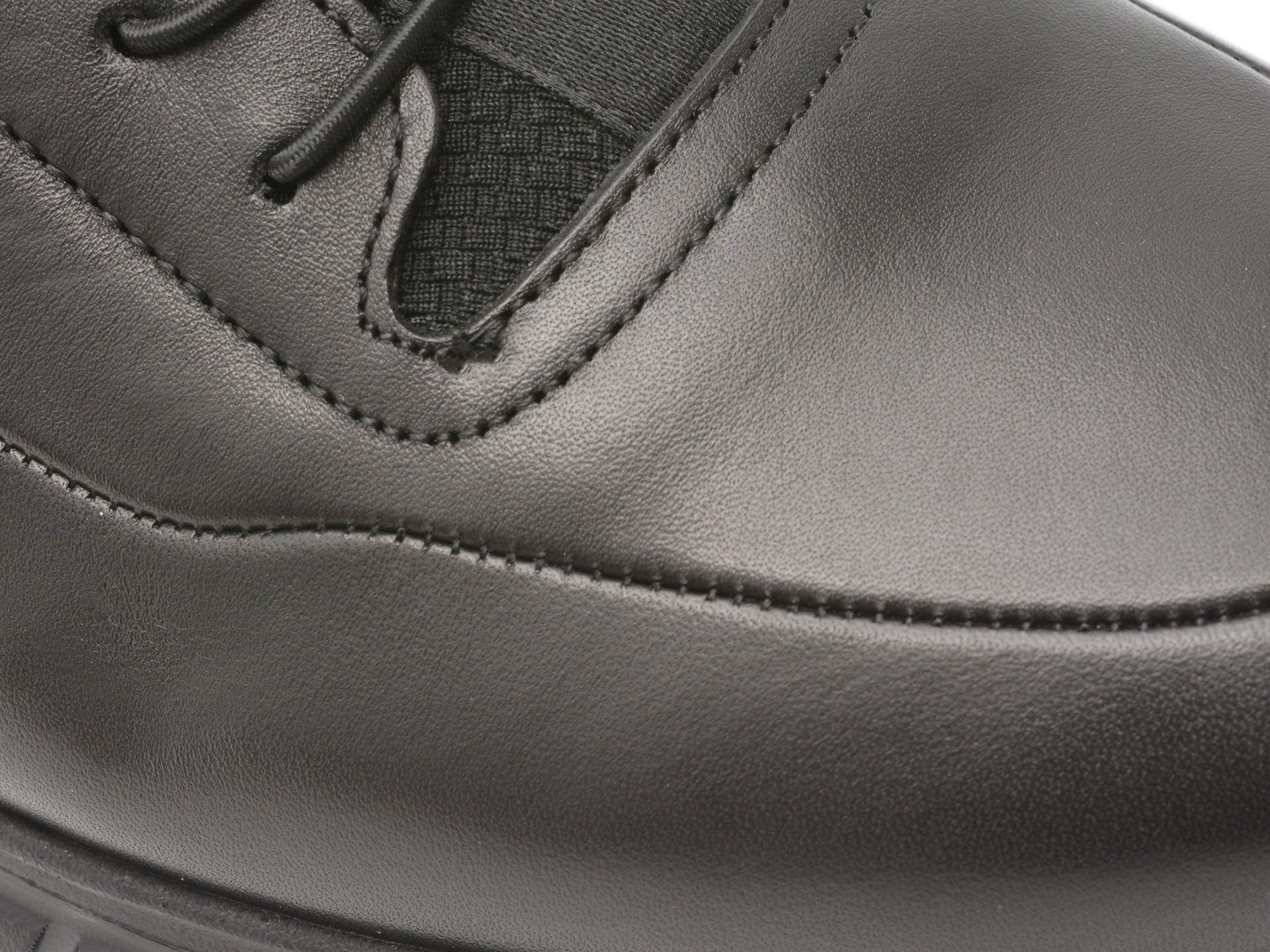 Ghete OTTER negre, E372, din piele naturala