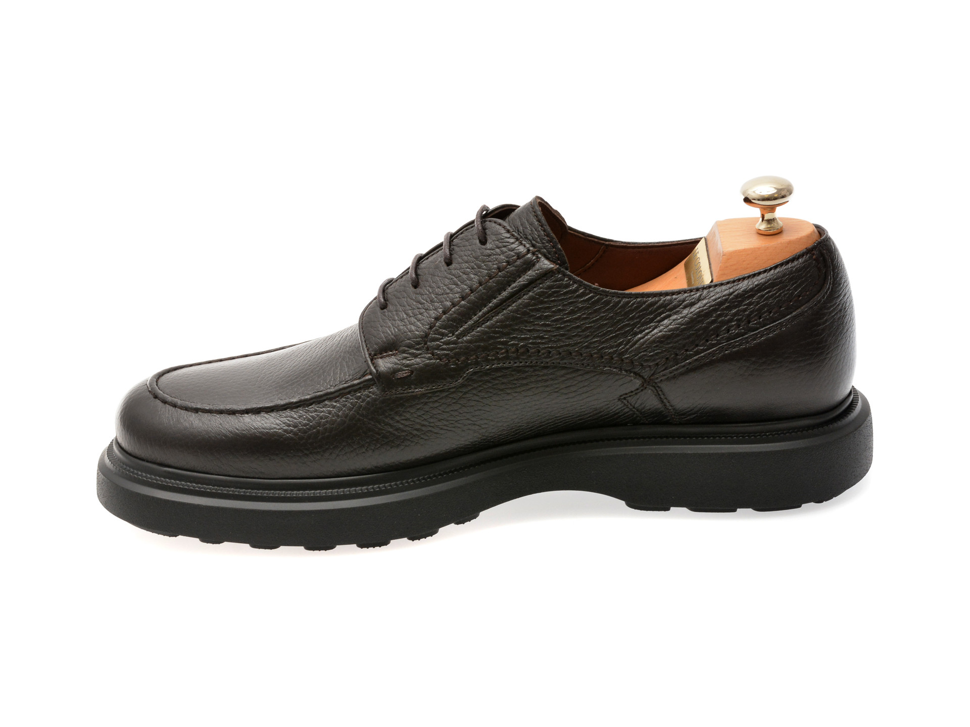 Mocasini eleganti LE COLONEL maro, 71601, din piele naturala