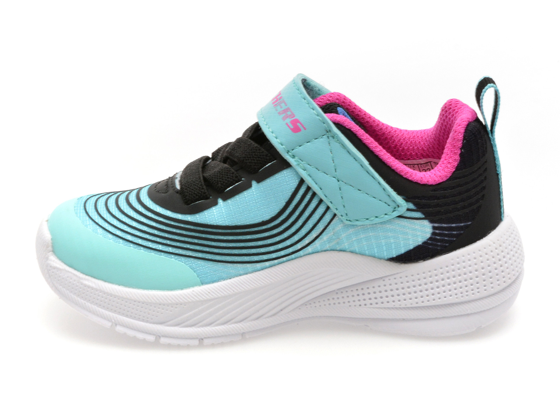 Pantofi sport SKECHERS albastri, MICROSPEC ADVANCE, din material textil