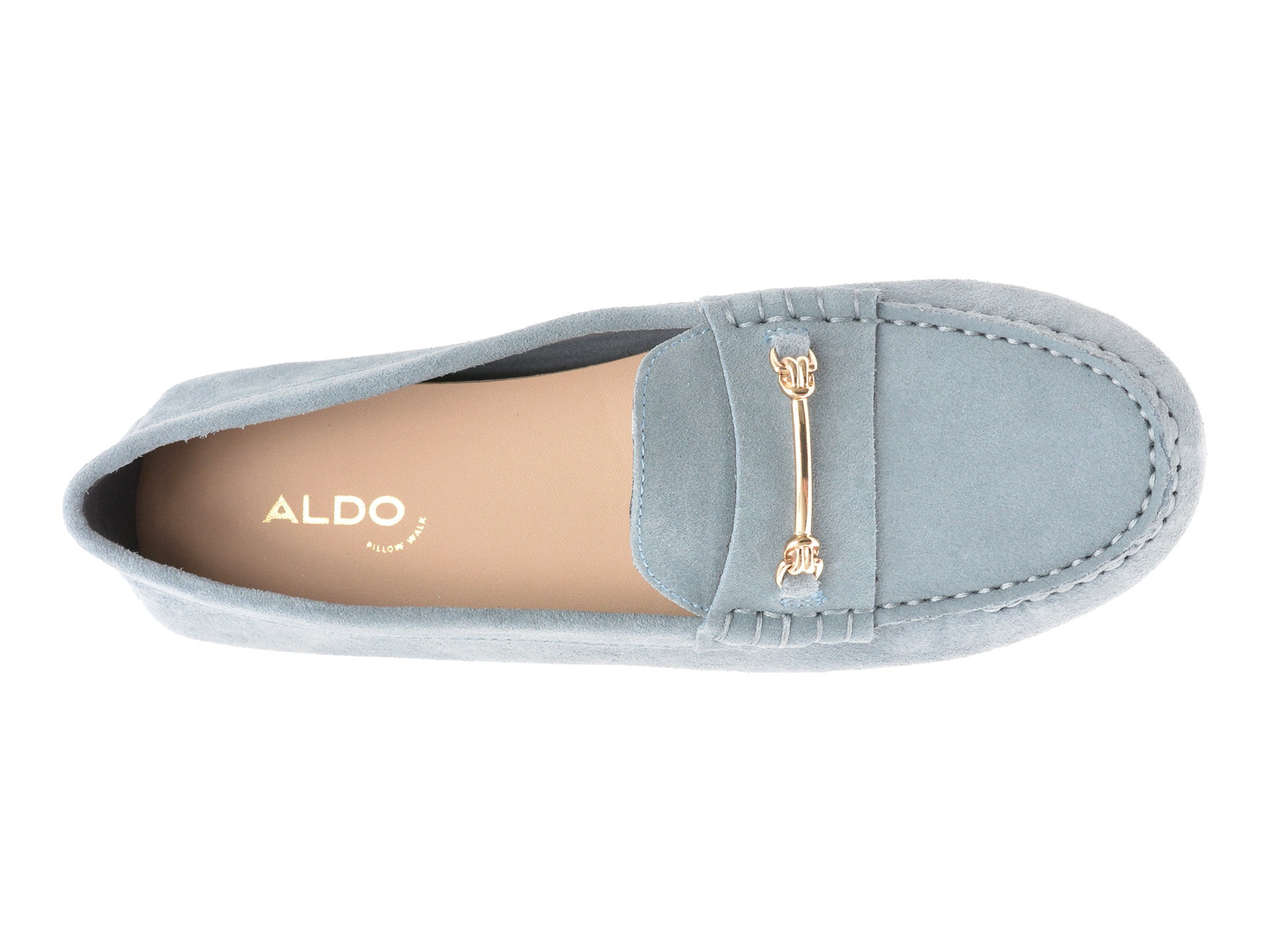 Mocasini ALDO bleumarin, SEABREEZE 460, din piele intoarsa