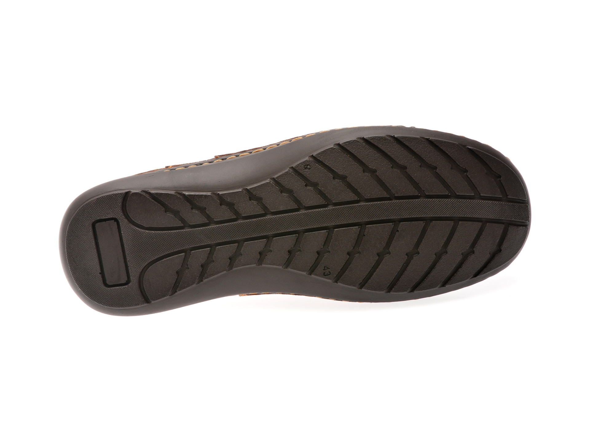 Sandale OTTER maro, 9562, din piele naturala