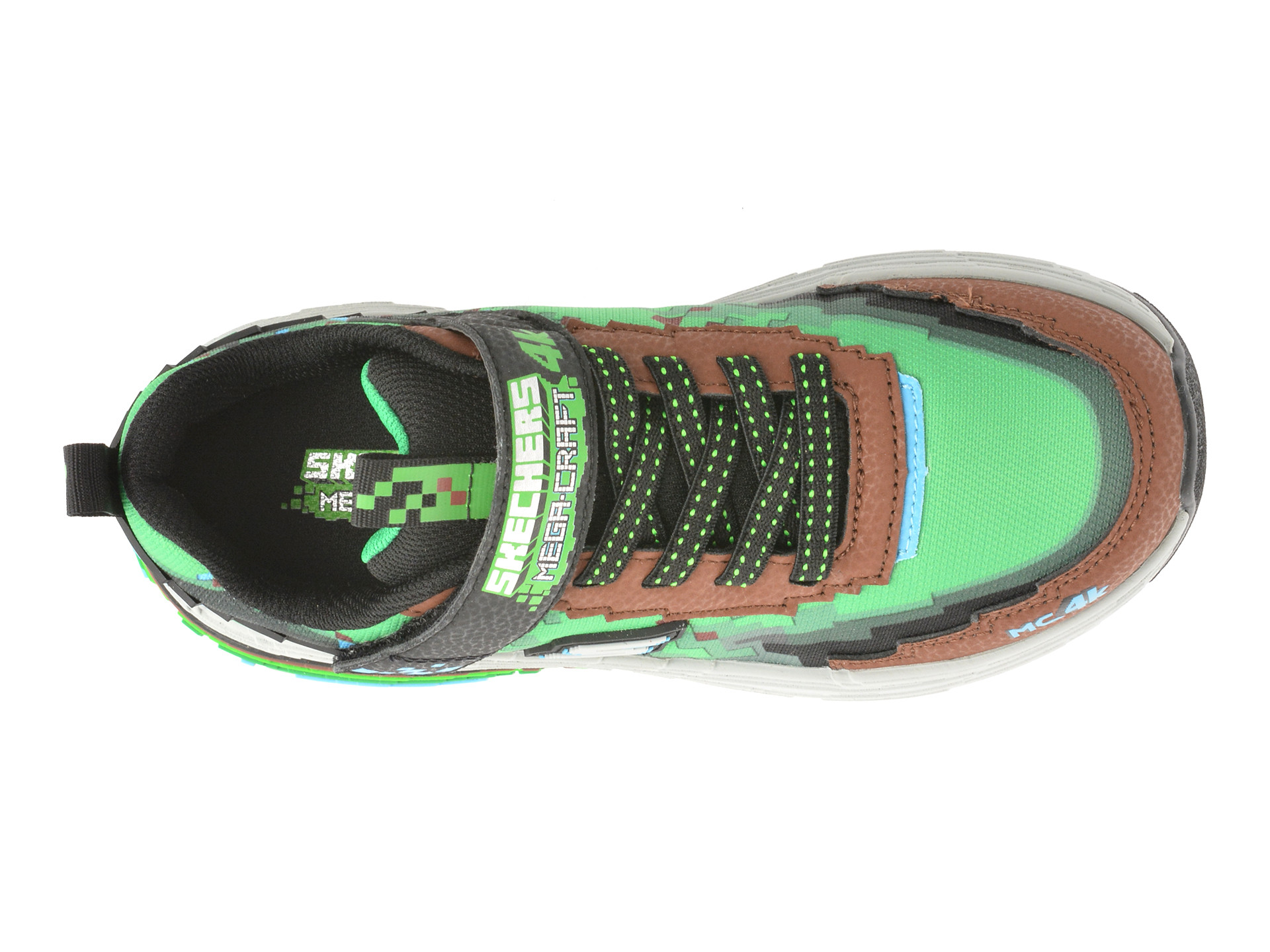 Pantofi sport SKECHERS maro, MEGA-CRAFT 4K, din material textil