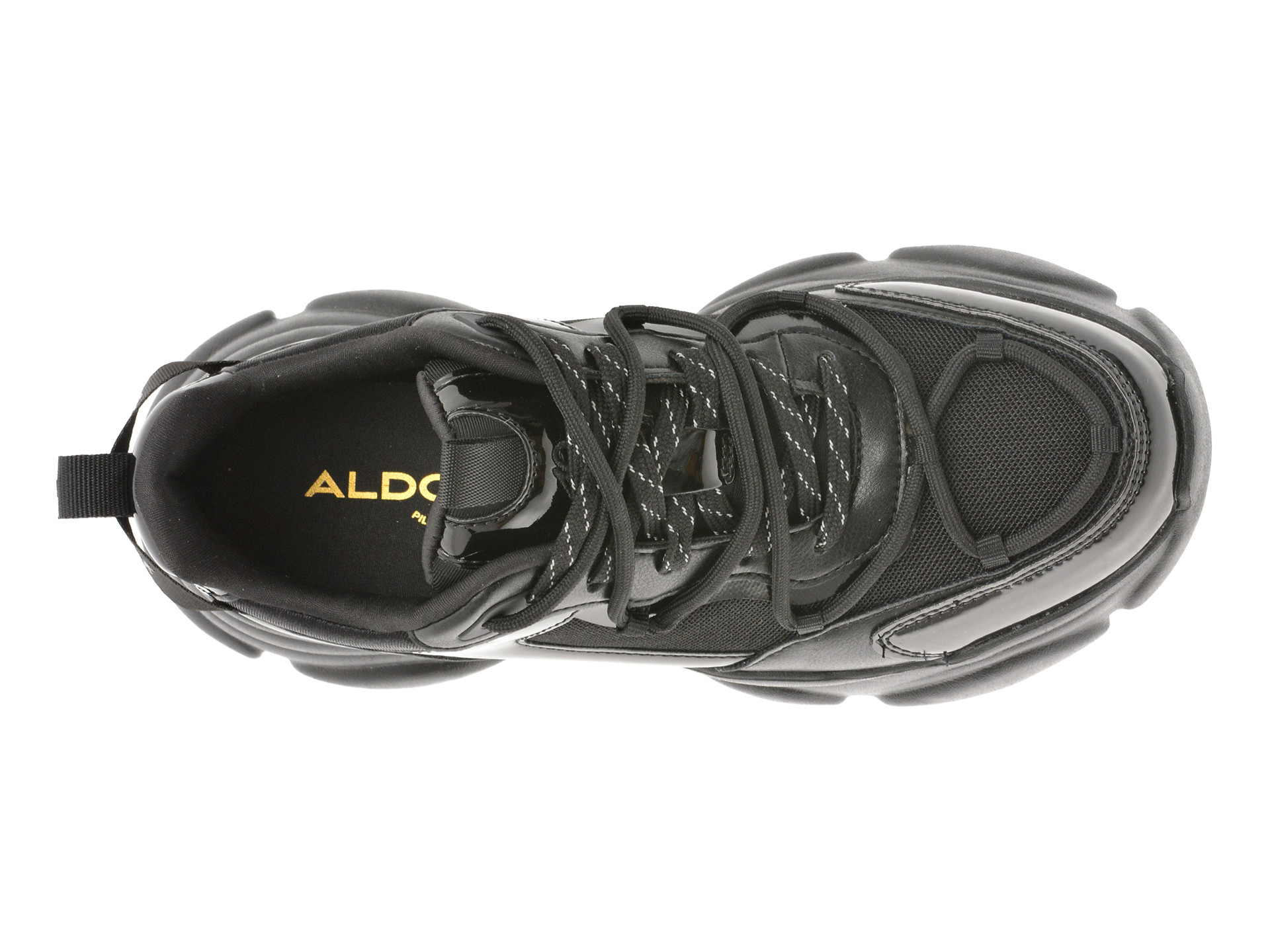 Pantofi sport ALDO negri, ANDREE 001, din piele ecologica