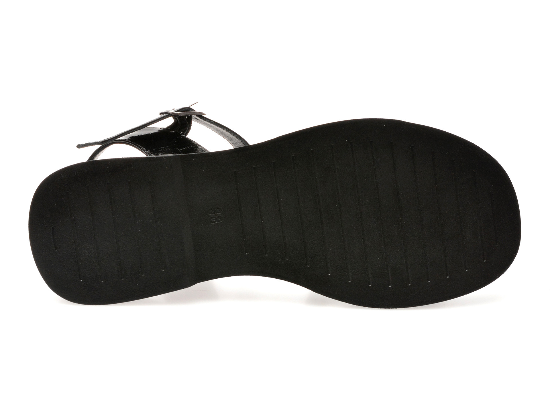 Sandale EPICA alb-negru, 341125, din piele naturala