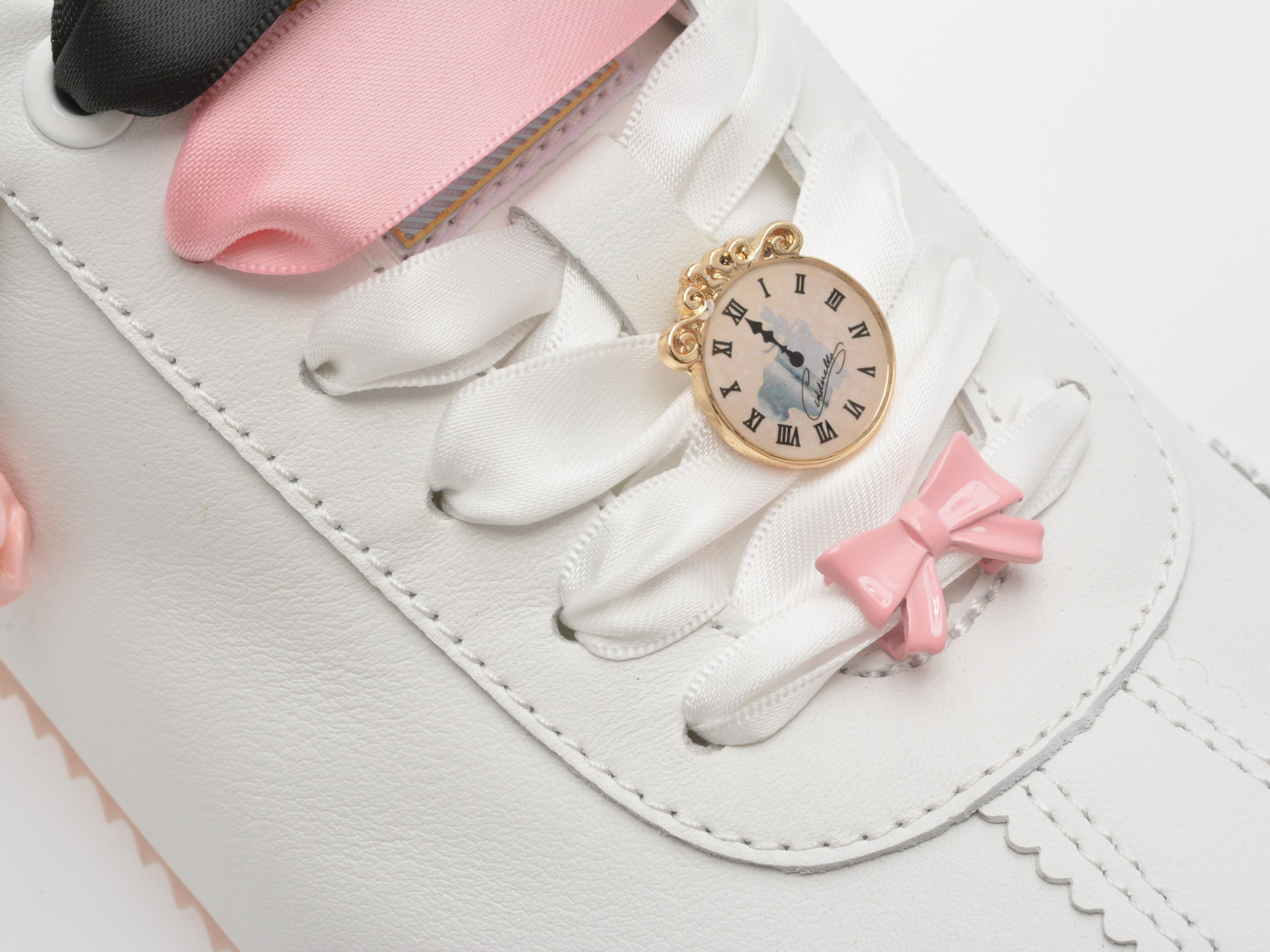 Pantofi sport ALDO albi, PRINCESS SNEAKER 100, din piele naturala