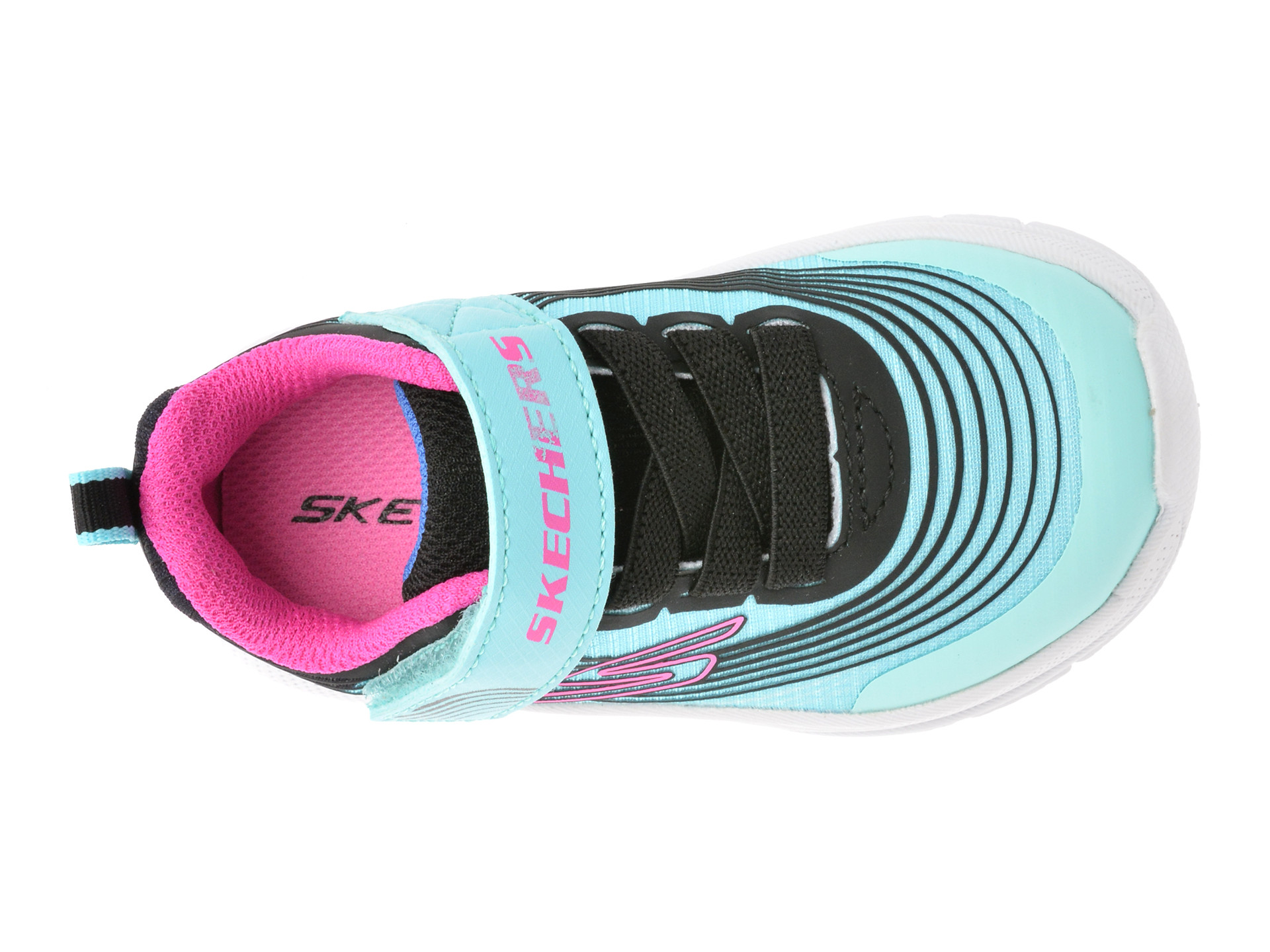 Pantofi sport SKECHERS albastri, MICROSPEC ADVANCE, din material textil
