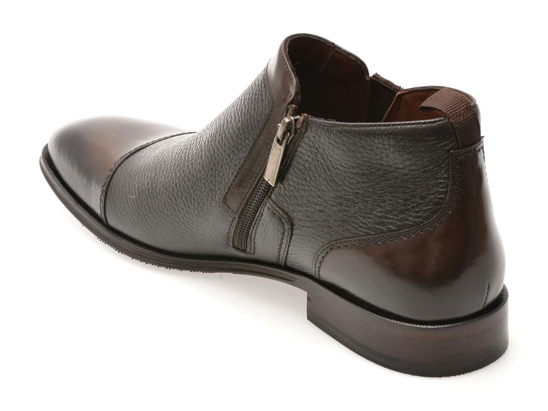 Ghete elegante LE COLONEL maro, 484100, din piele naturala