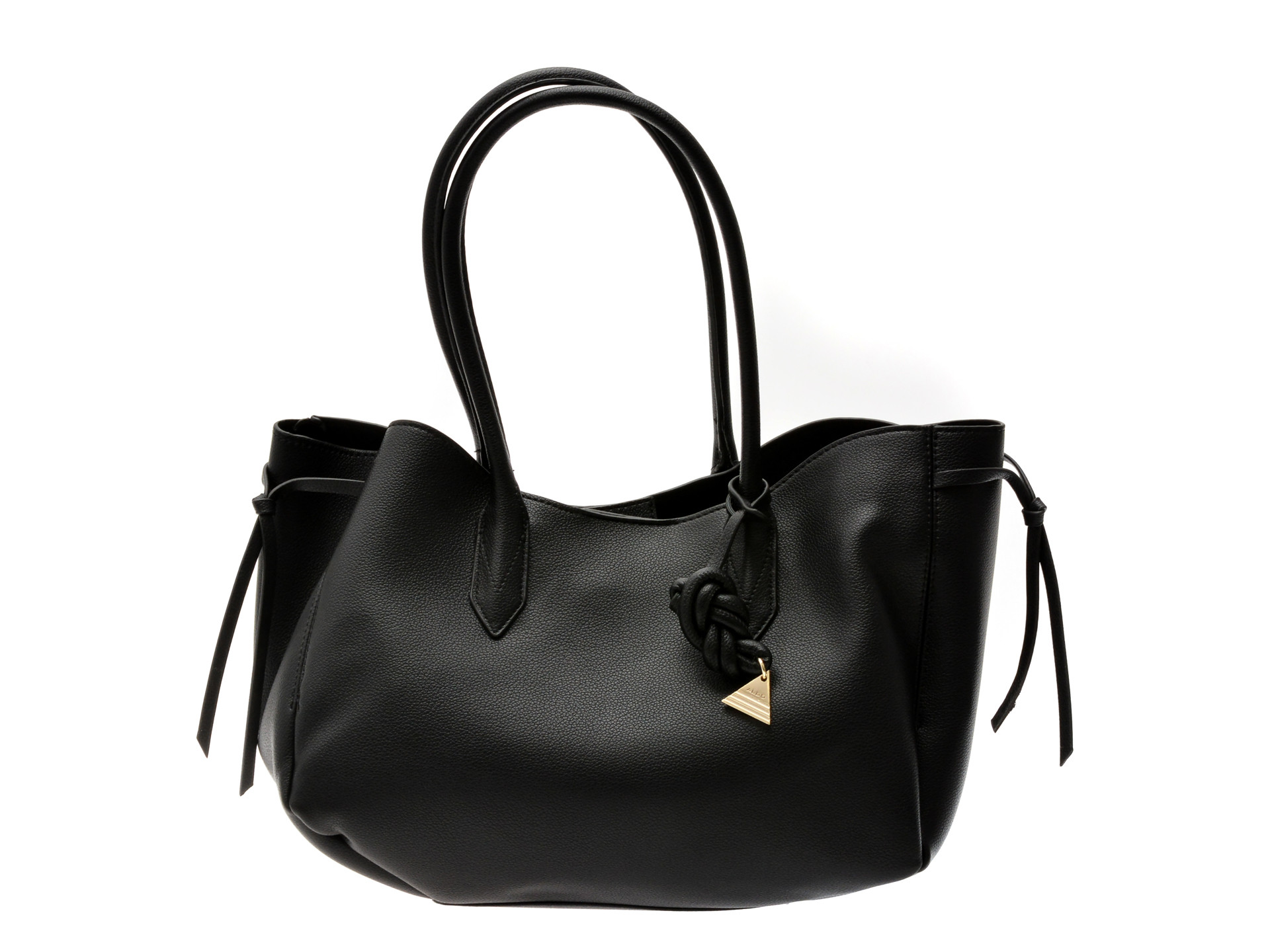 Geanta ALDO neagra, KORINNE 006, din piele ecologica