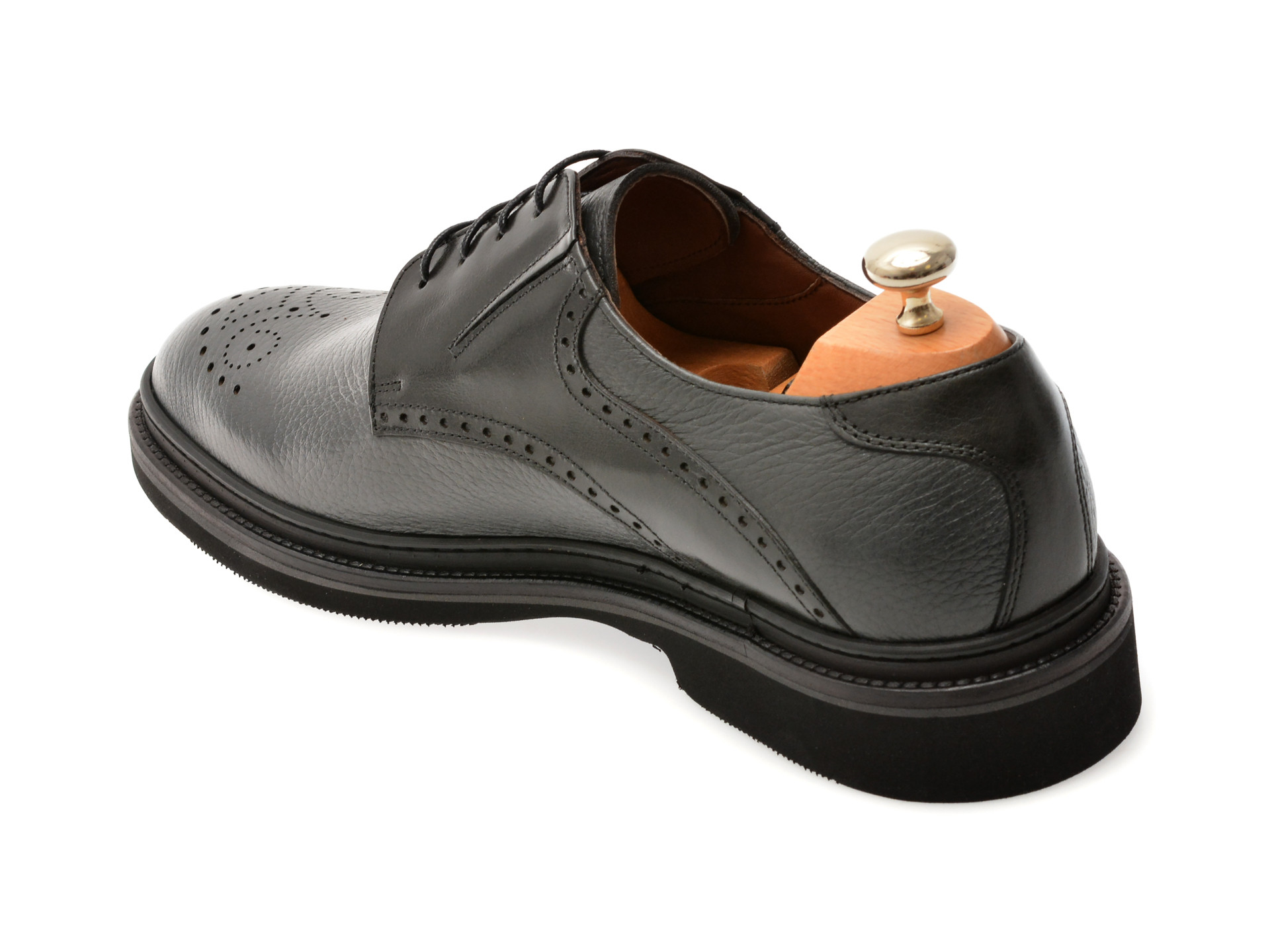 Pantofi eleganti LE COLONEL gri, 61722, din piele naturala