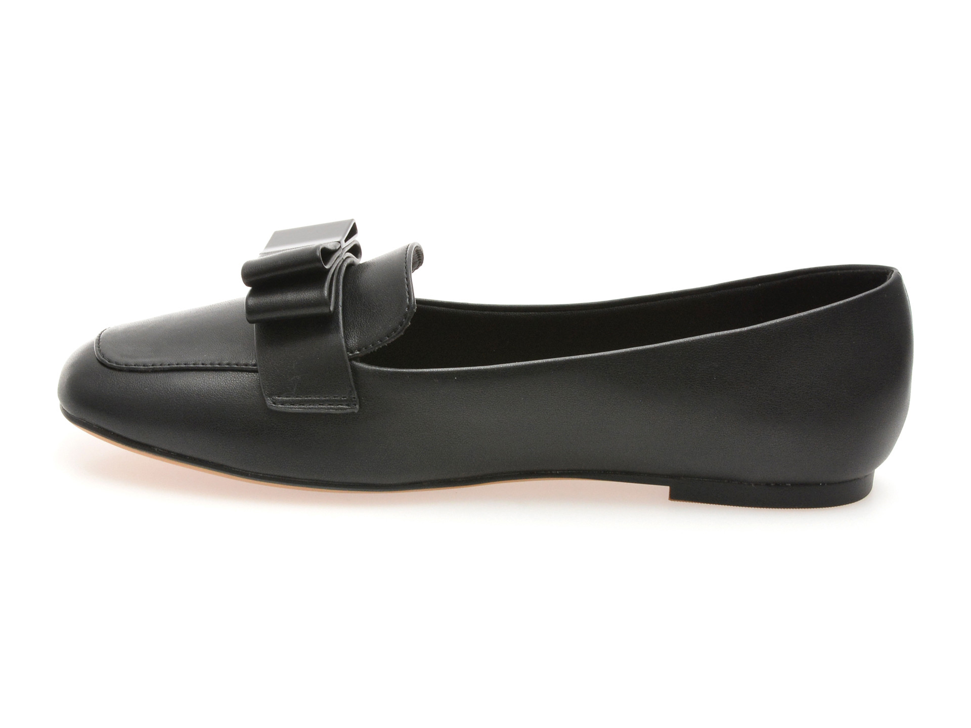 Mocasini ALDO negri, TALANANY 001, din piele ecologica