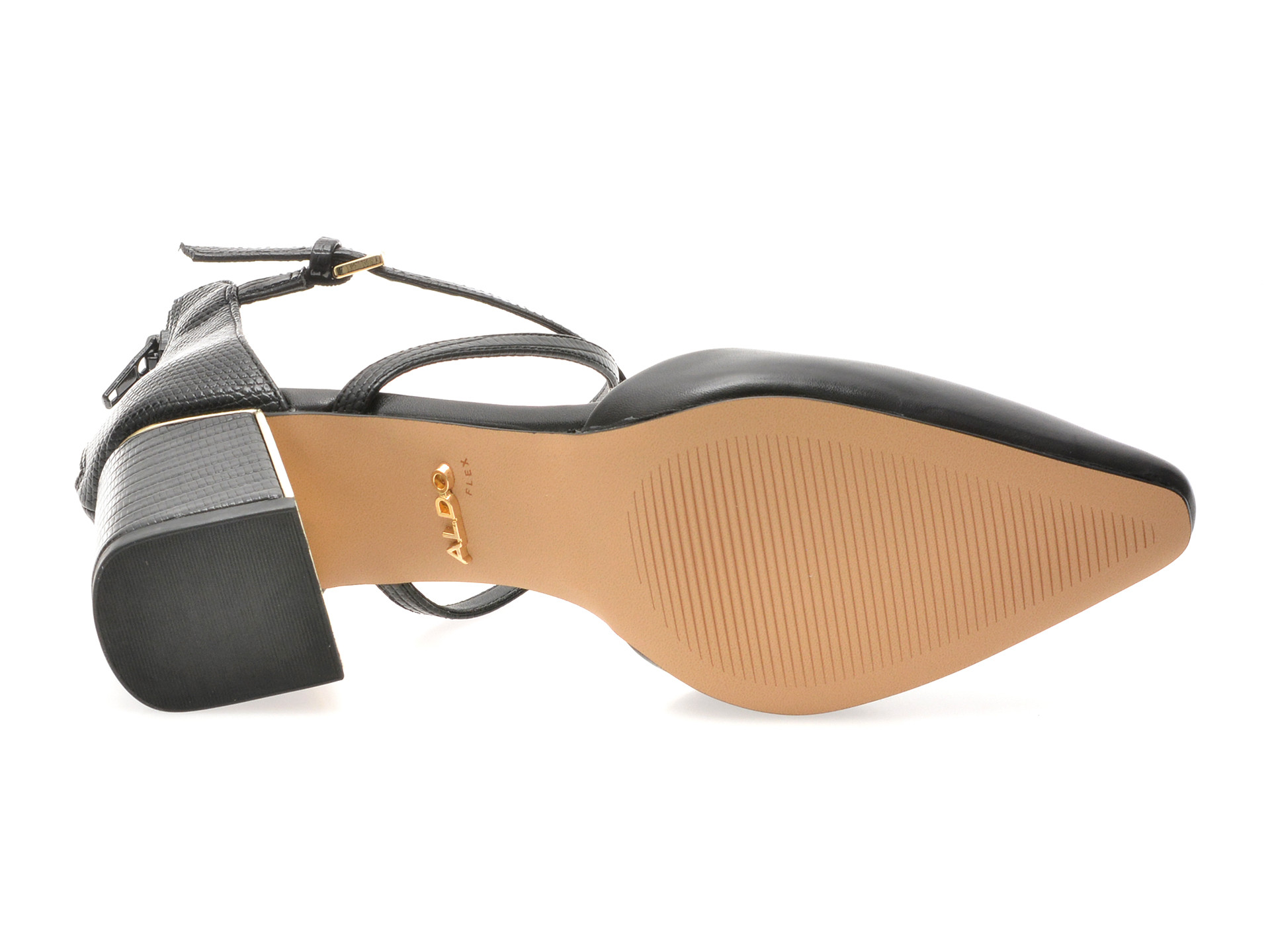 Pantofi eleganti ALDO negri, GRARWEN 001, din piele naturala