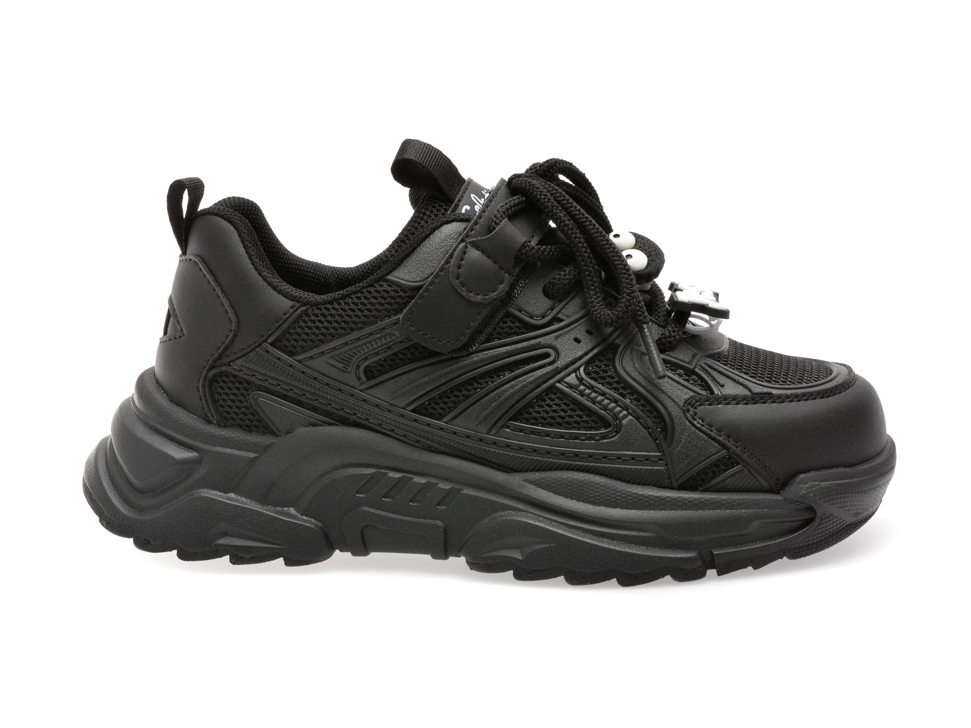 Pantofi sport SELECTION KIDS negri, 2510, din material textil