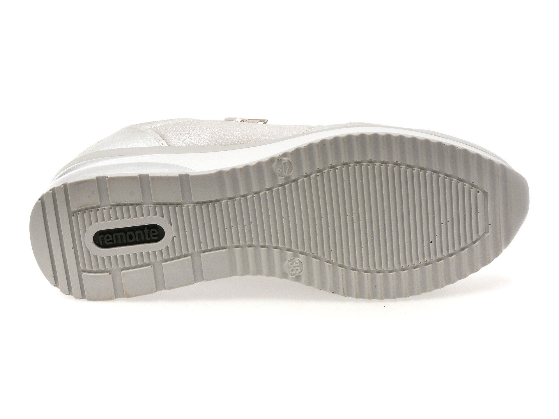 Pantofi sport REMONTE albi, D2401, din material textil