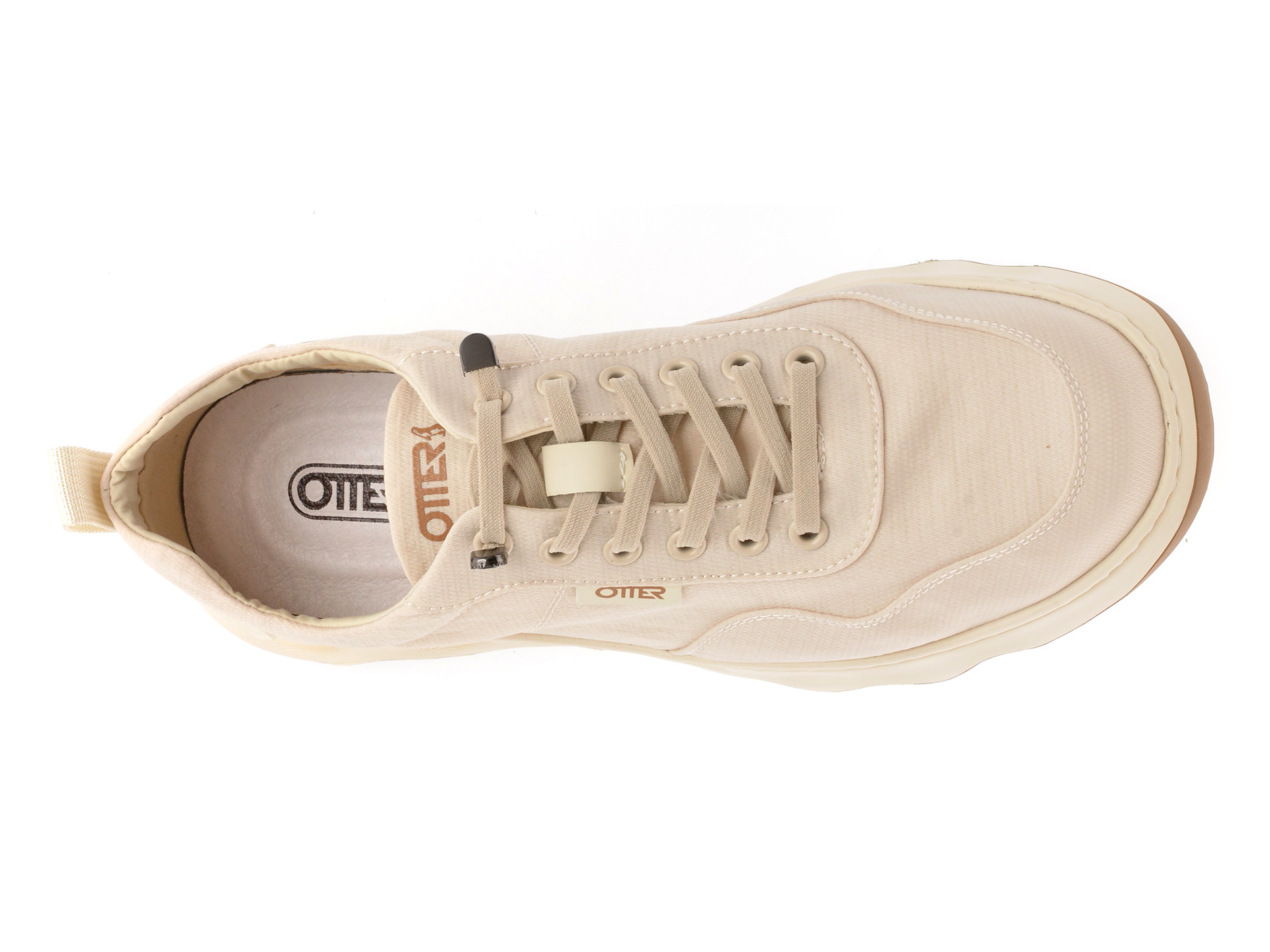 Pantofi sport OTTER bej, 5208, din material textil