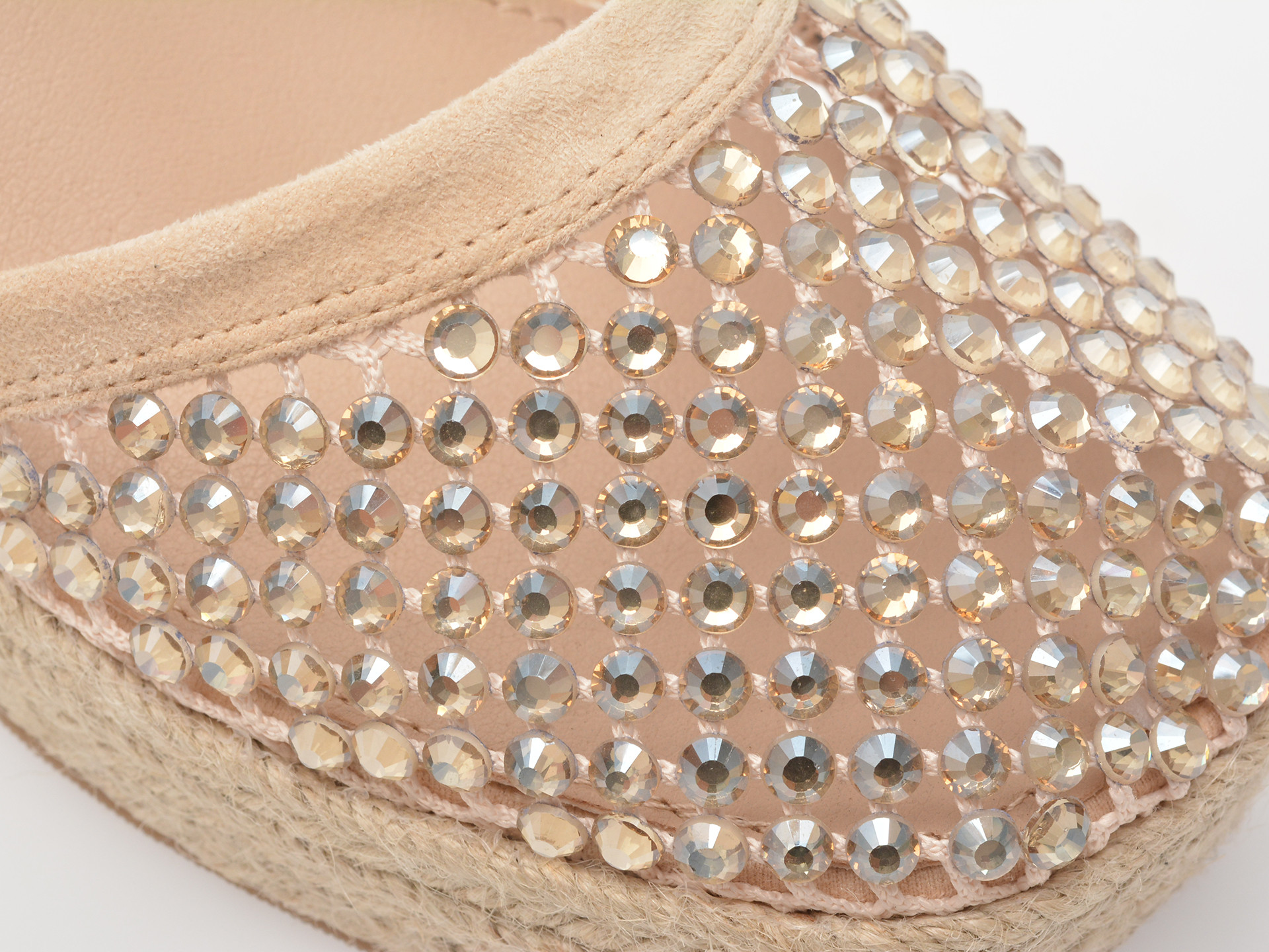 Sandale LAURA BIAGIOTTI bej, 9103, din material textil