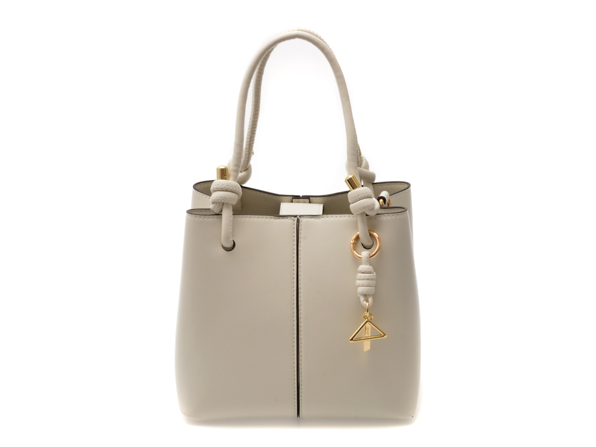 Geanta ALDO alba, EVIELILY 100, din piele ecologica