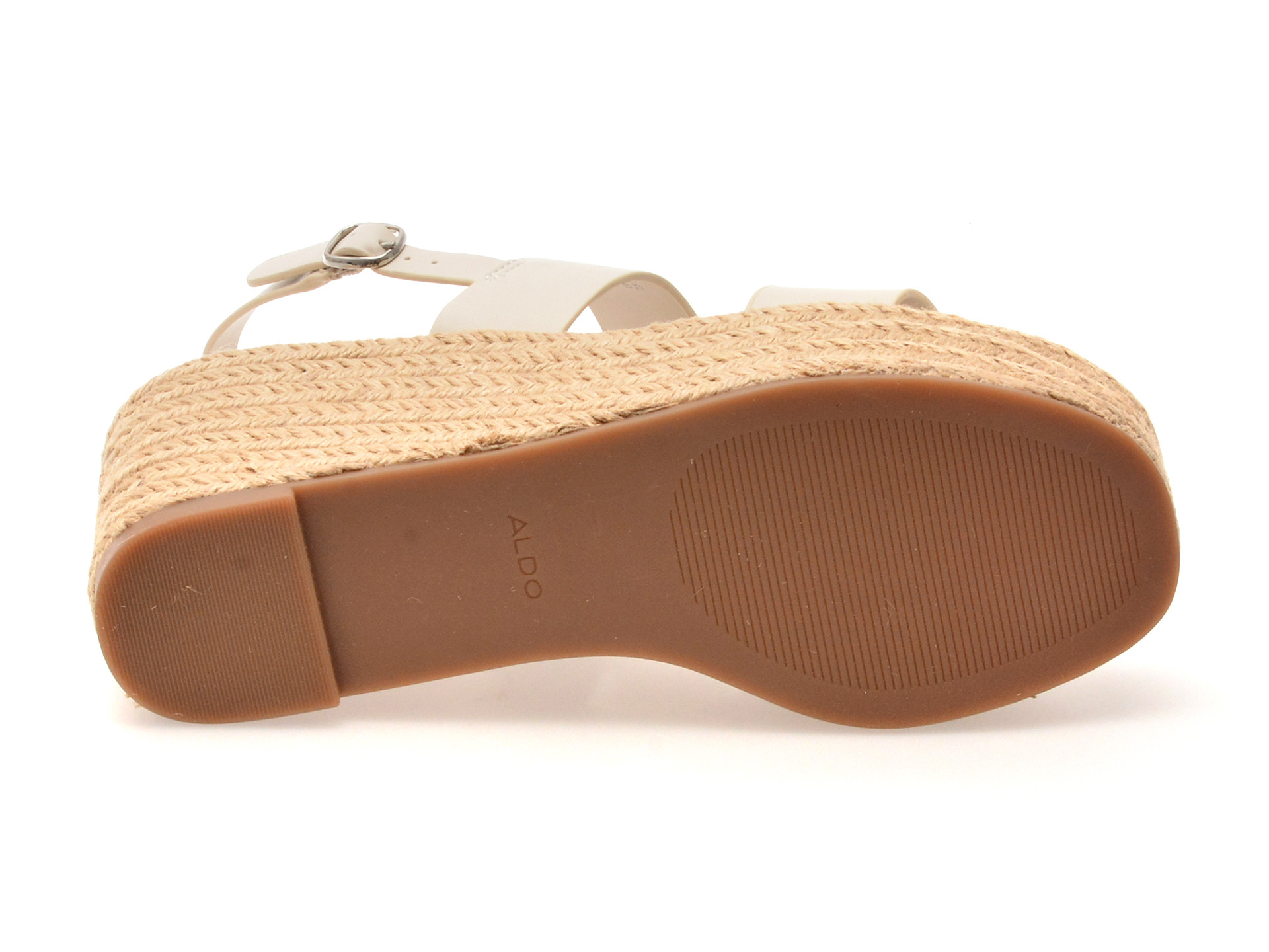 Sandale ALDO albe, KEONI 115, din piele ecologica