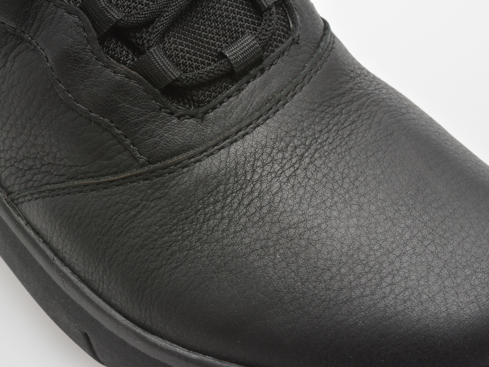 Ghete GEOX negre, U46HFB, din piele naturala