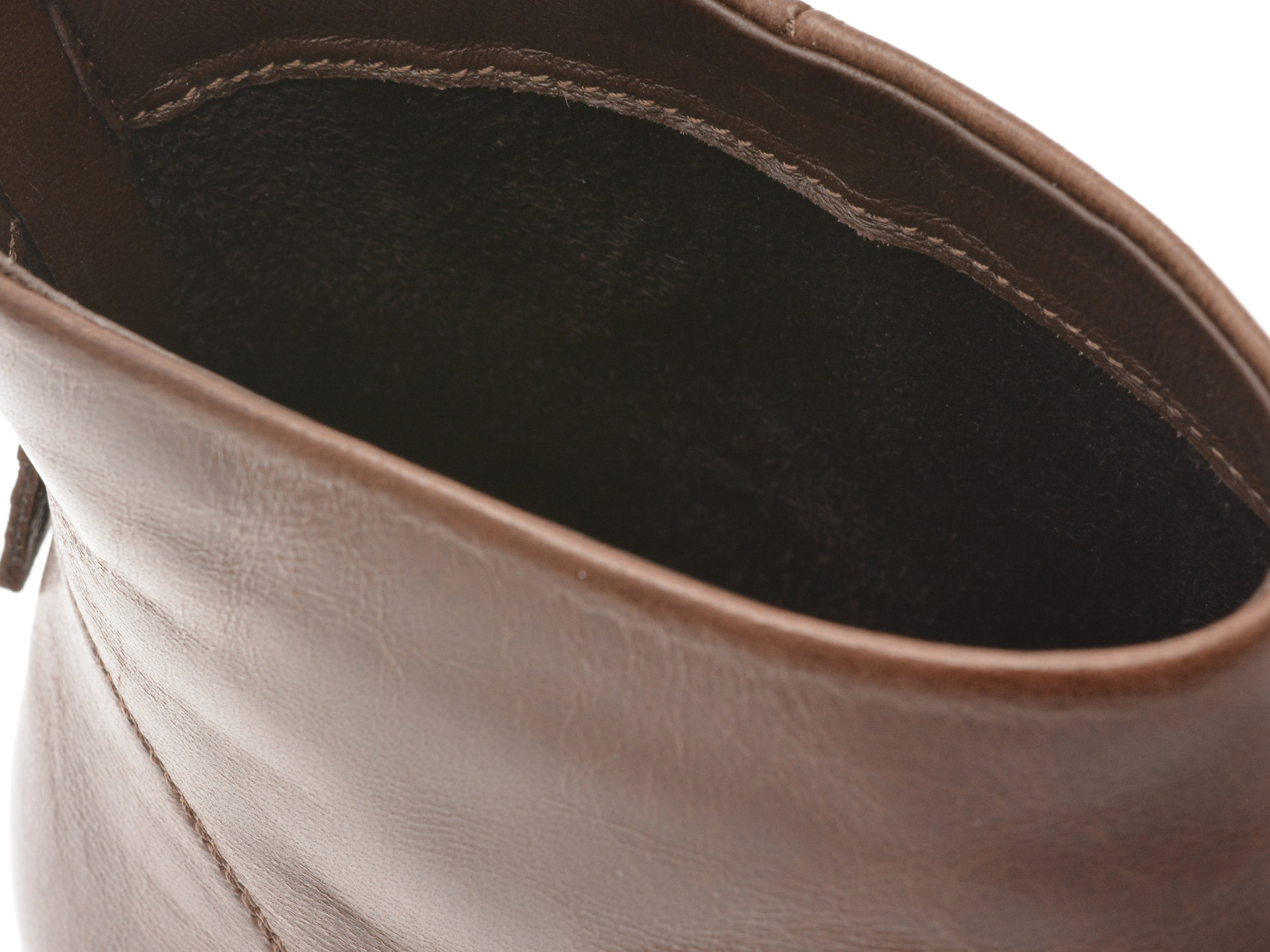 Botine EPICA maro, M32120, din piele naturala