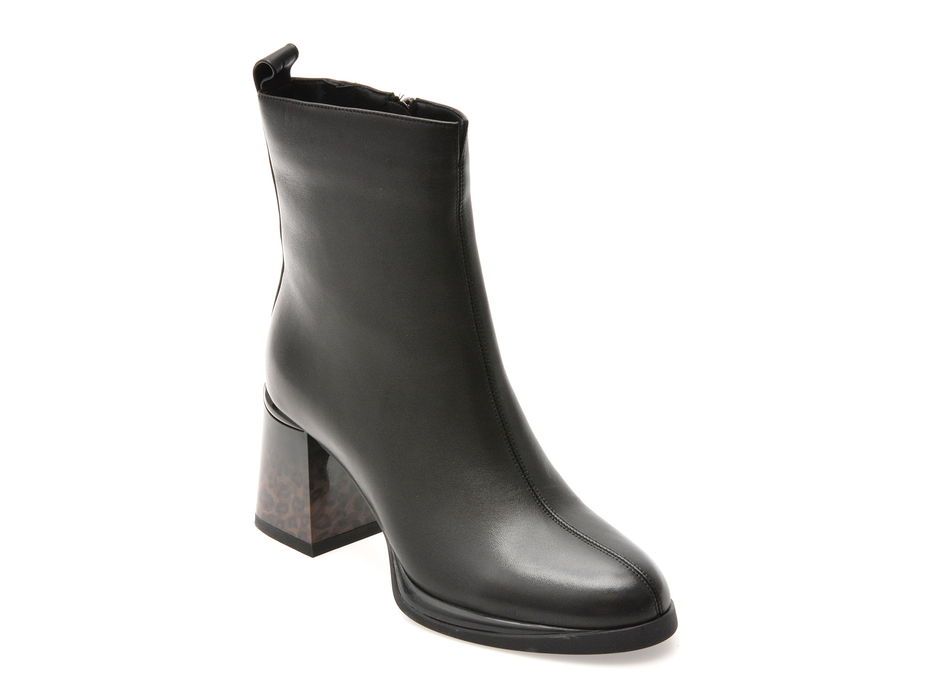 Ghete ALDO negre, 2747, din piele naturala