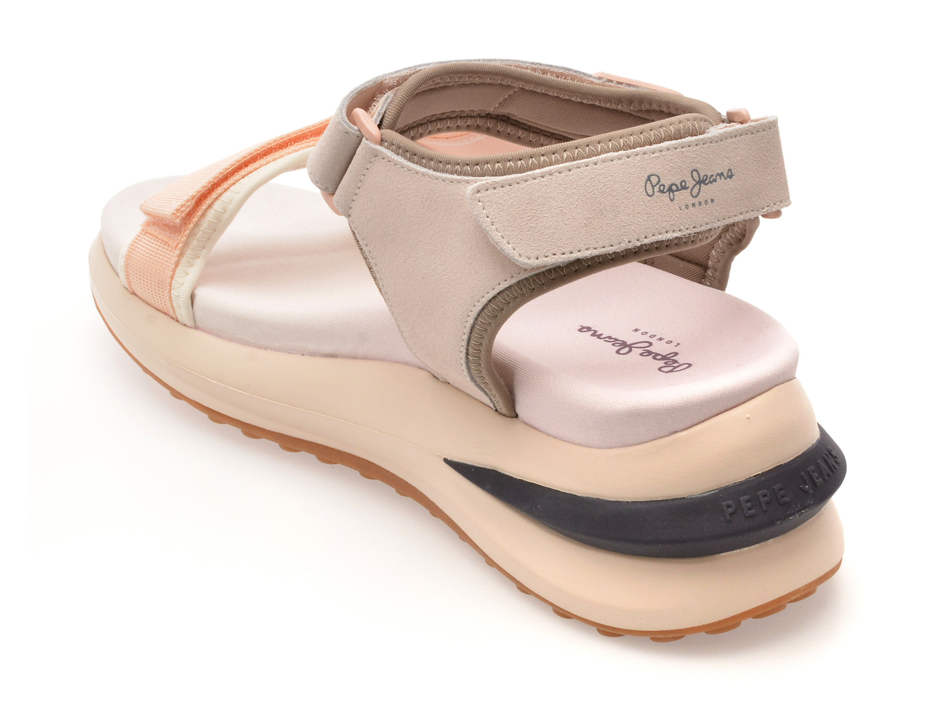 Sandale PEPE JEANS roz, WINSLOVE SPORT, din material textil