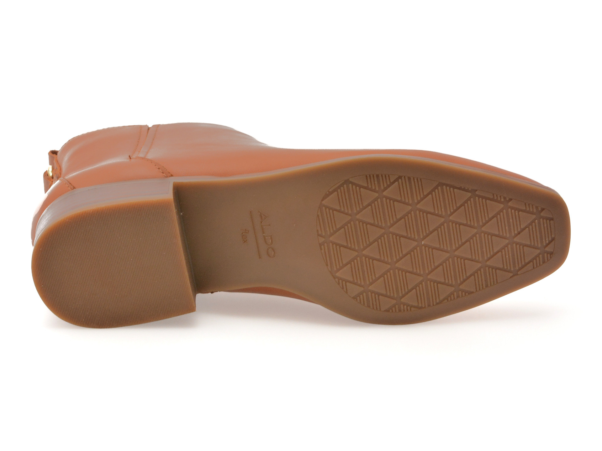 Ghete ALDO maro, VERITY 221, din piele naturala