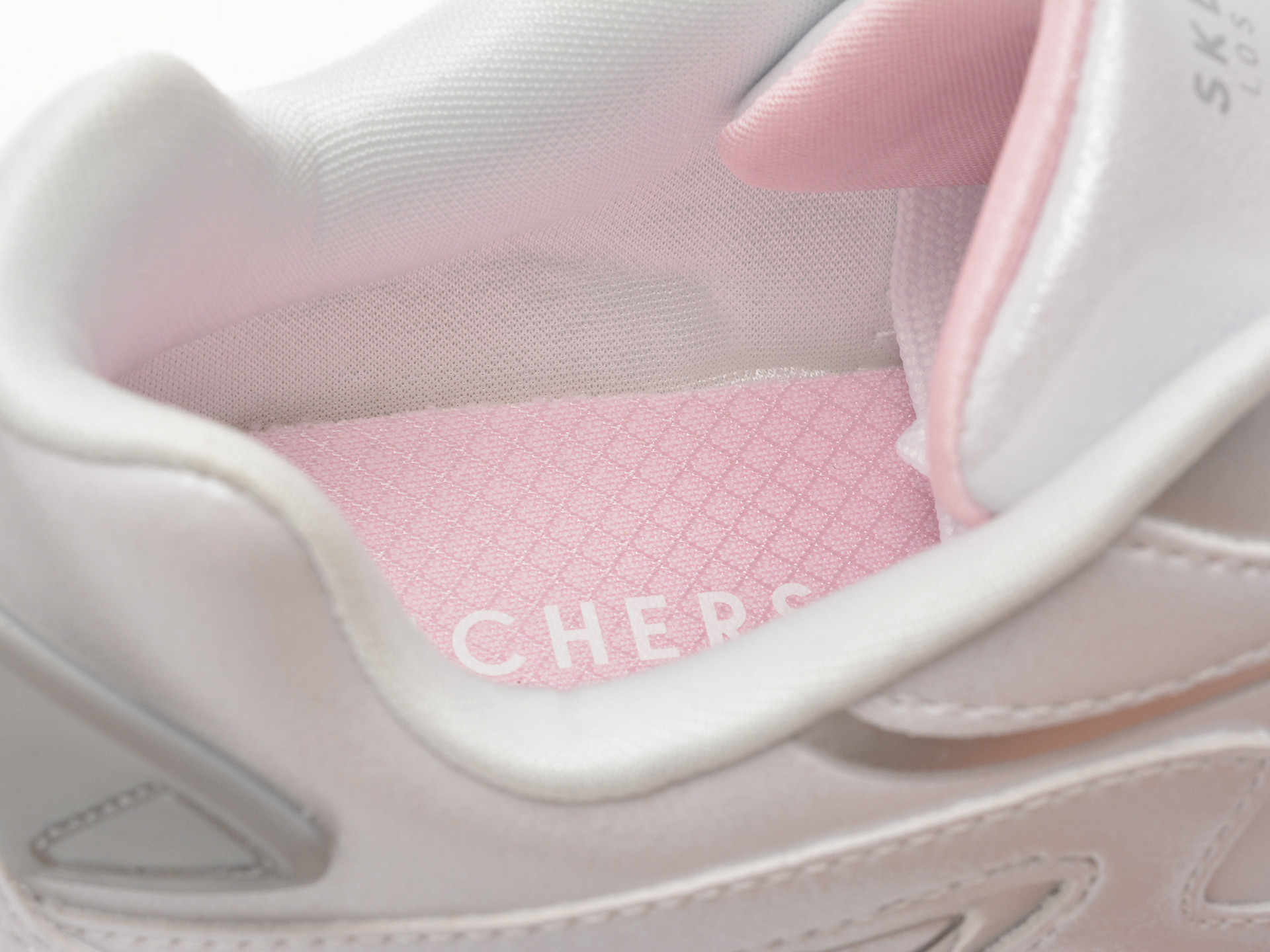 Pantofi sport SKECHERS albi, UNO GEN1, din piele ecologica