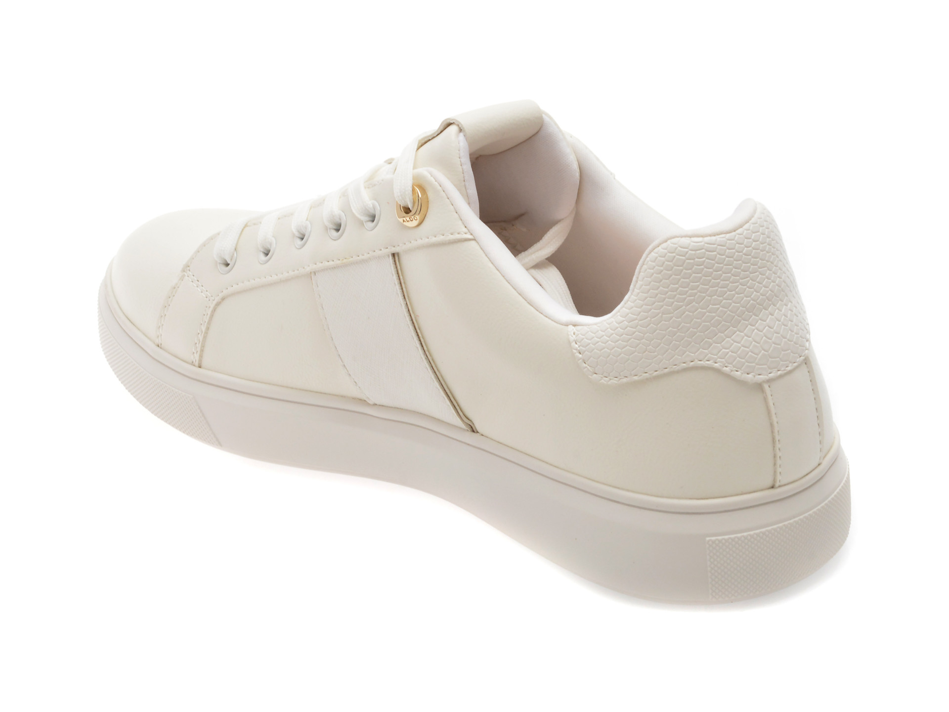 Pantofi sport ALDO albi, SLITHER 100, din piele ecologica