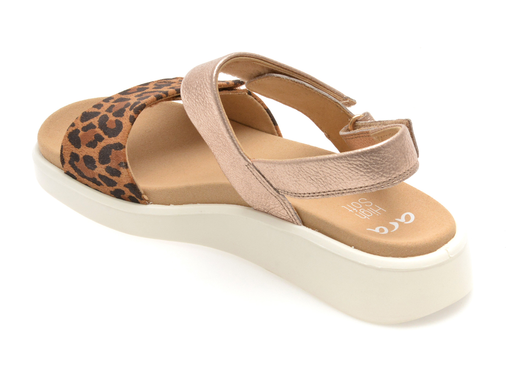 Sandale ARA bej, 21401, din piele naturala