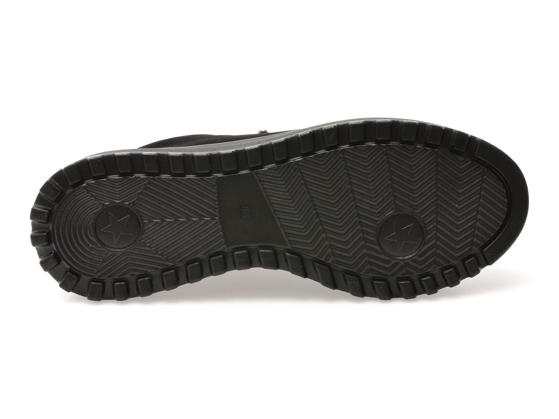 Pantofi image negri 387375 din piele intoarsa