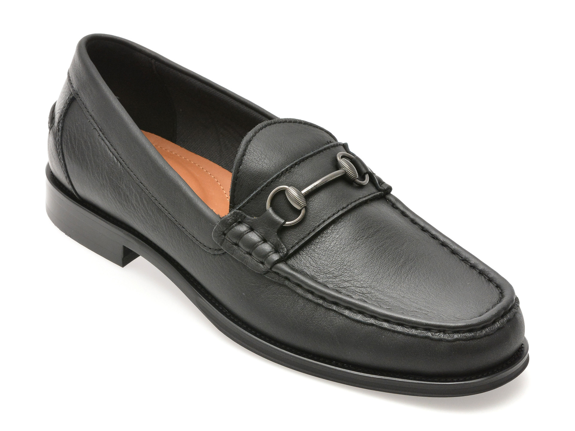 Mocasini ALDO negri, WILDWOODD 001, din piele naturala