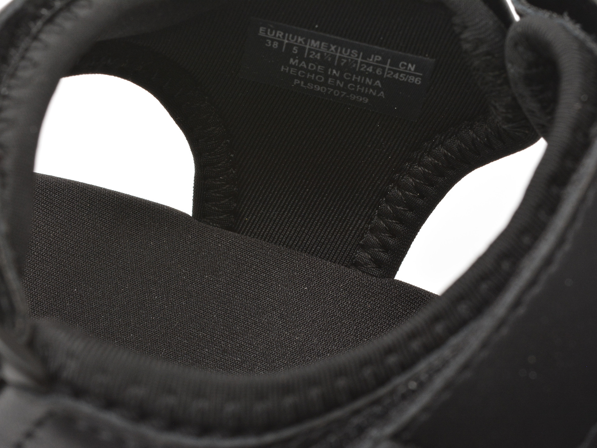 Sandale PEPE JEANS negre, WINSLOVE ACTION, din piele naturala