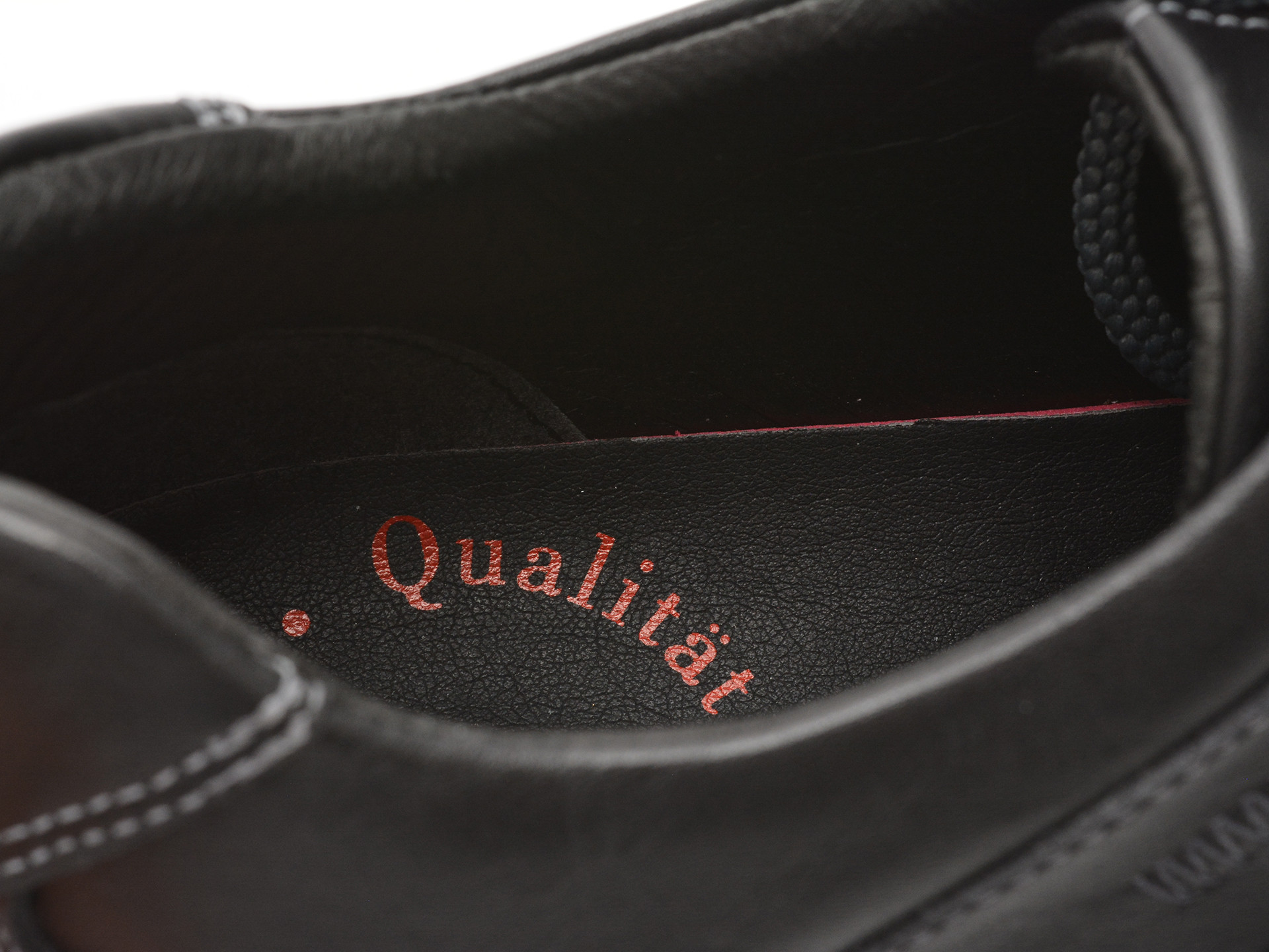 Pantofi OTTER negri, 2055273, din piele naturala