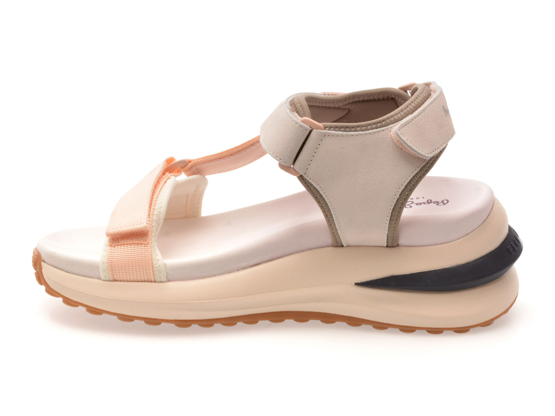 Sandale PEPE JEANS roz, WINSLOVE SPORT, din material textil