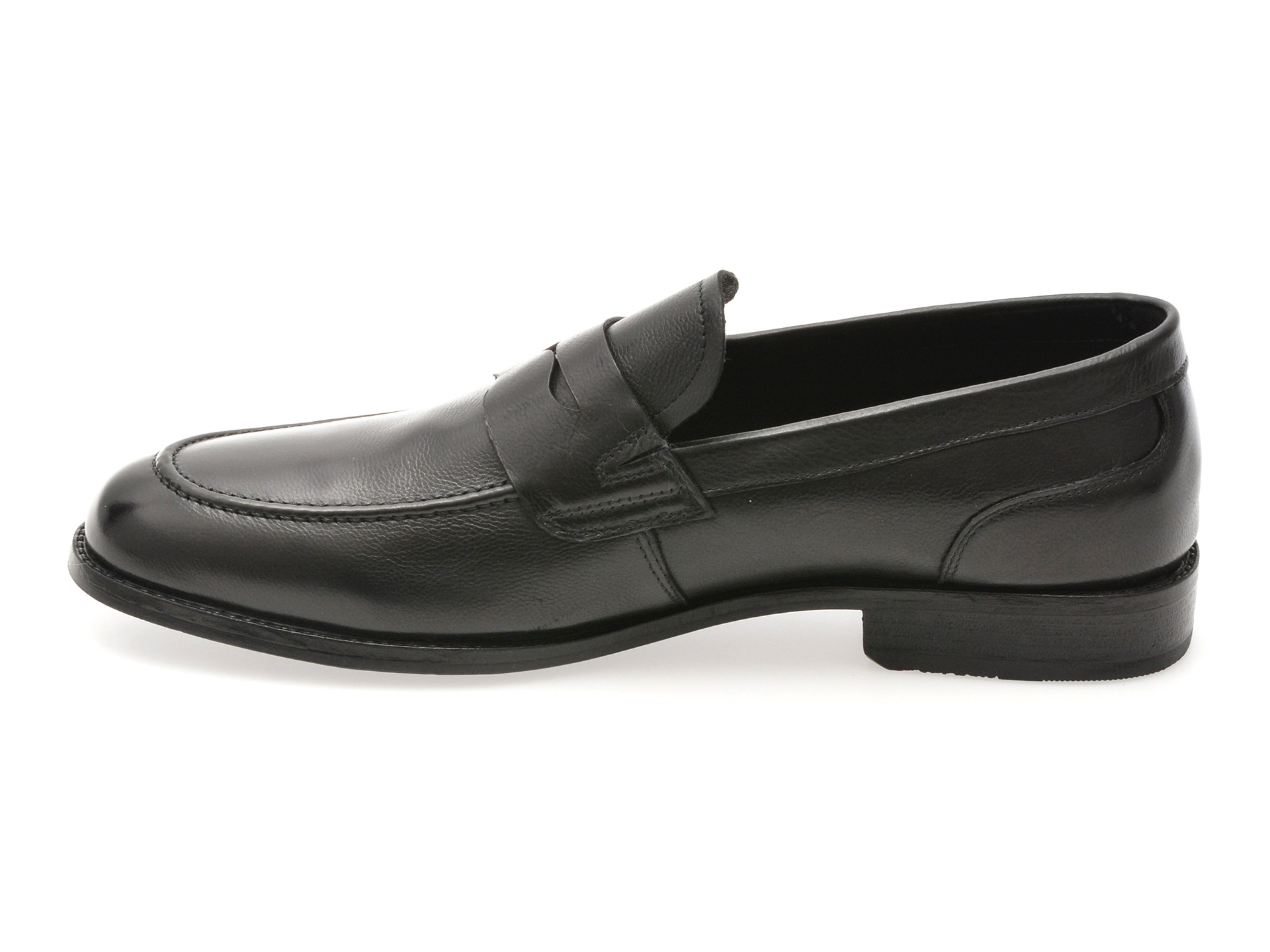 Mocasini eleganti EPICA negri, K57, din piele naturala