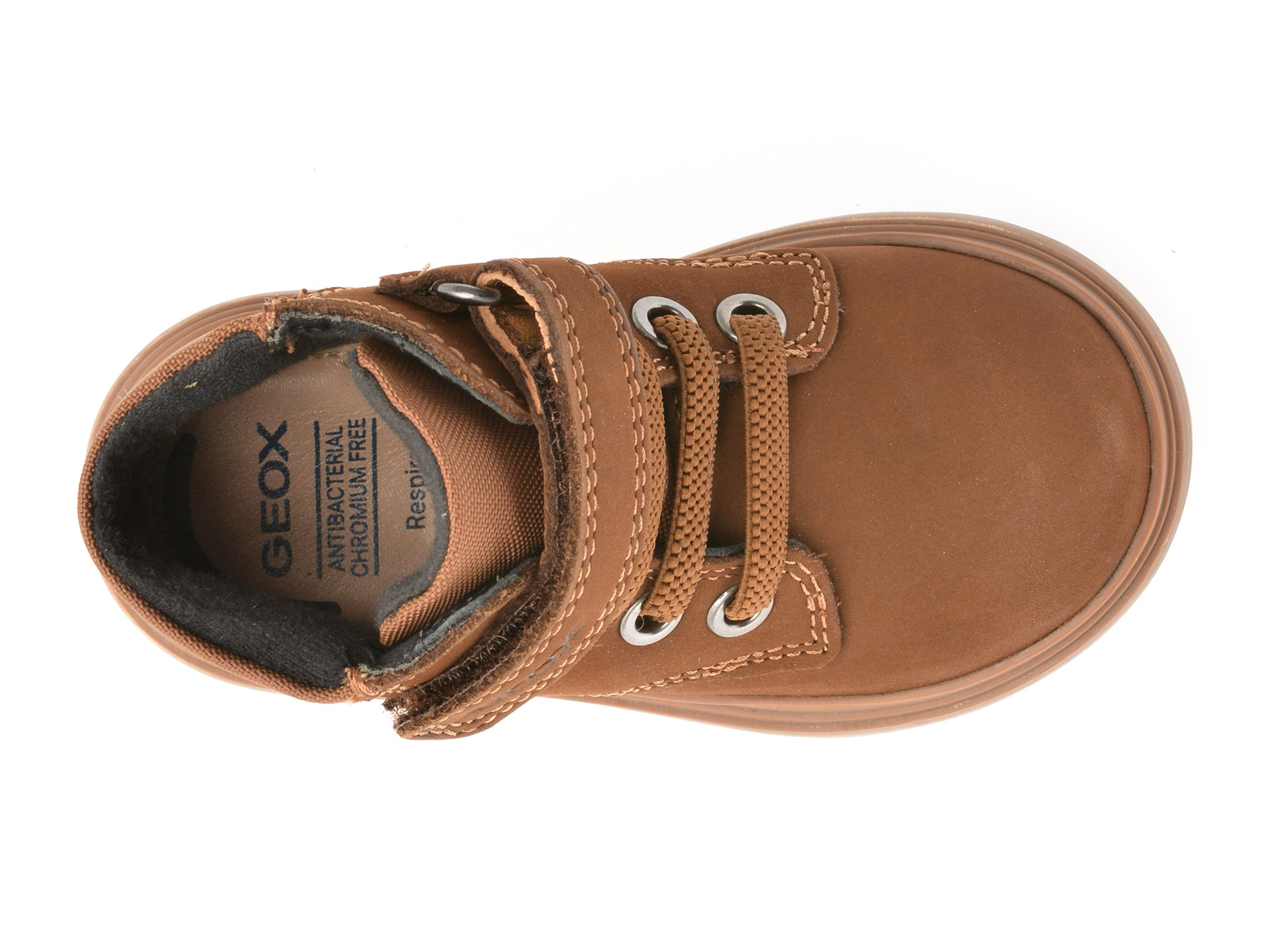 Ghete GEOX maro, B4662B, din nabuc