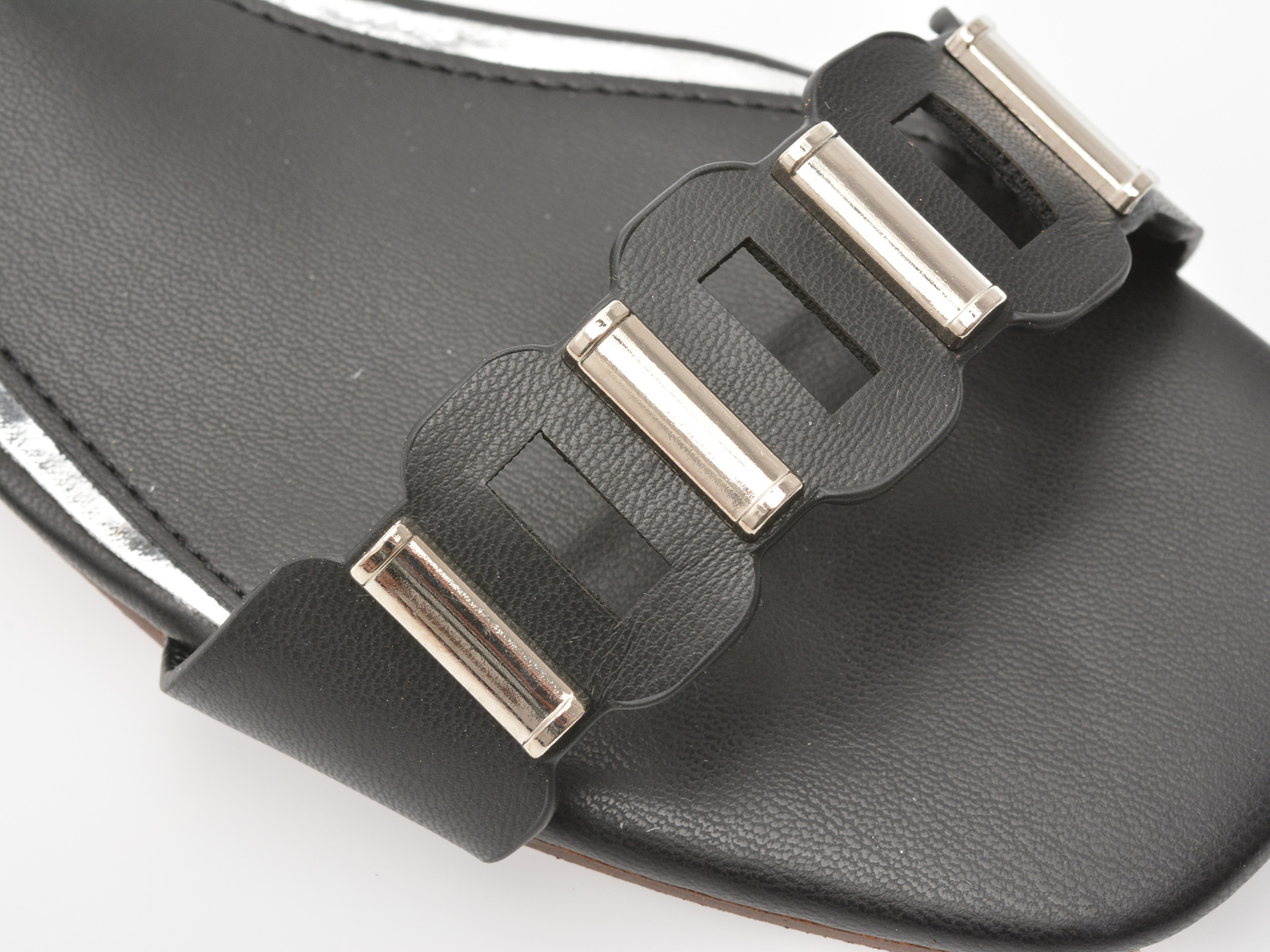 Sandale EPICA negre, 82962, din piele ecologica