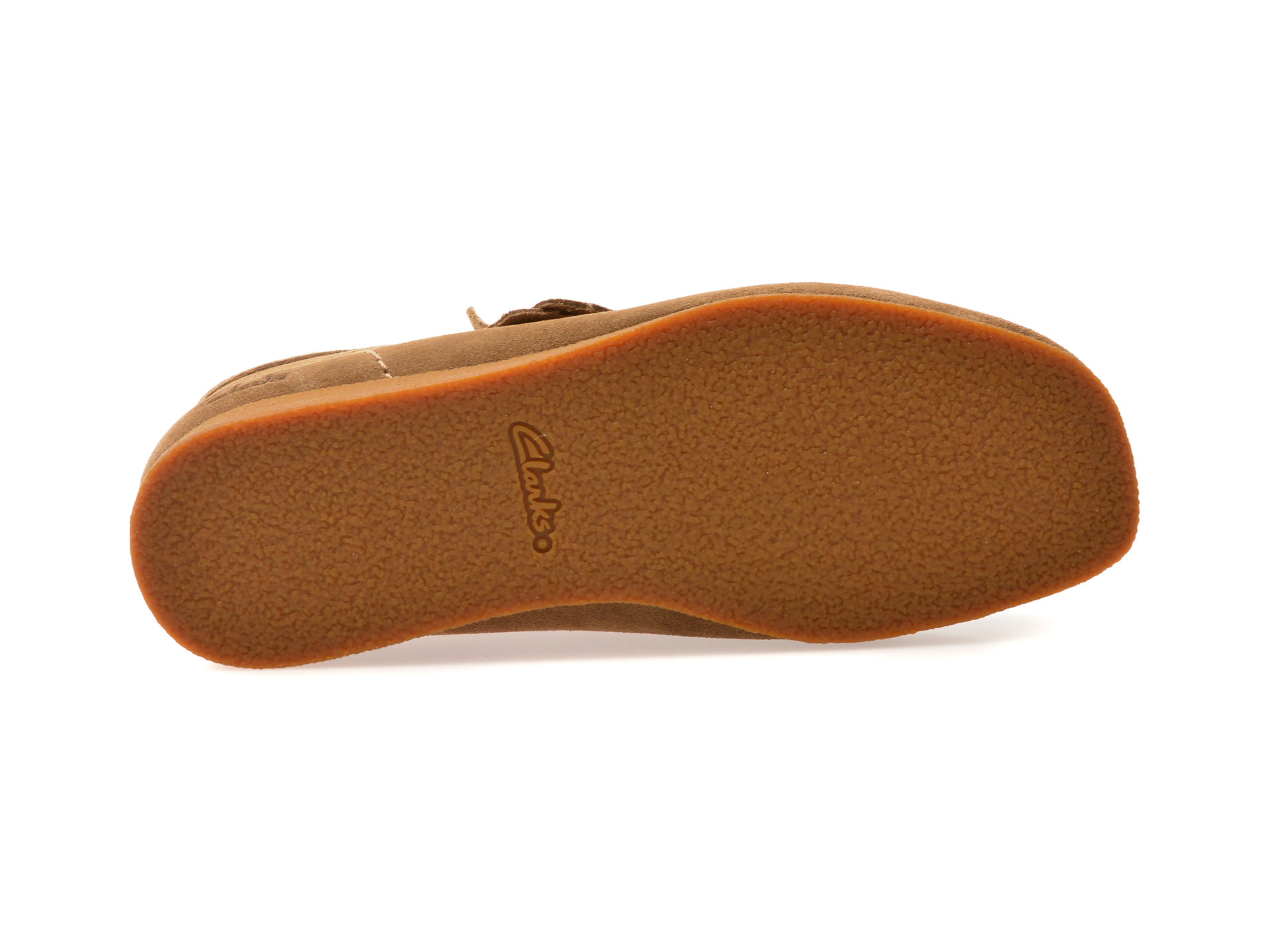 Ghete CLARKS maro, WALEVBT, din piele intoarsa