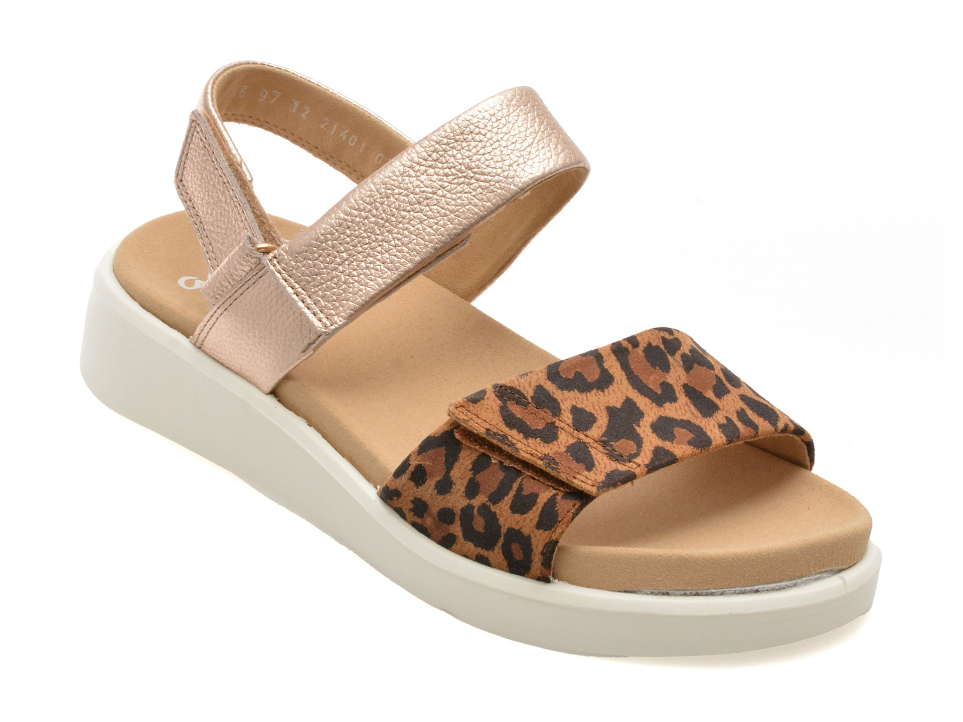 Sandale ARA bej, 21401, din piele naturala