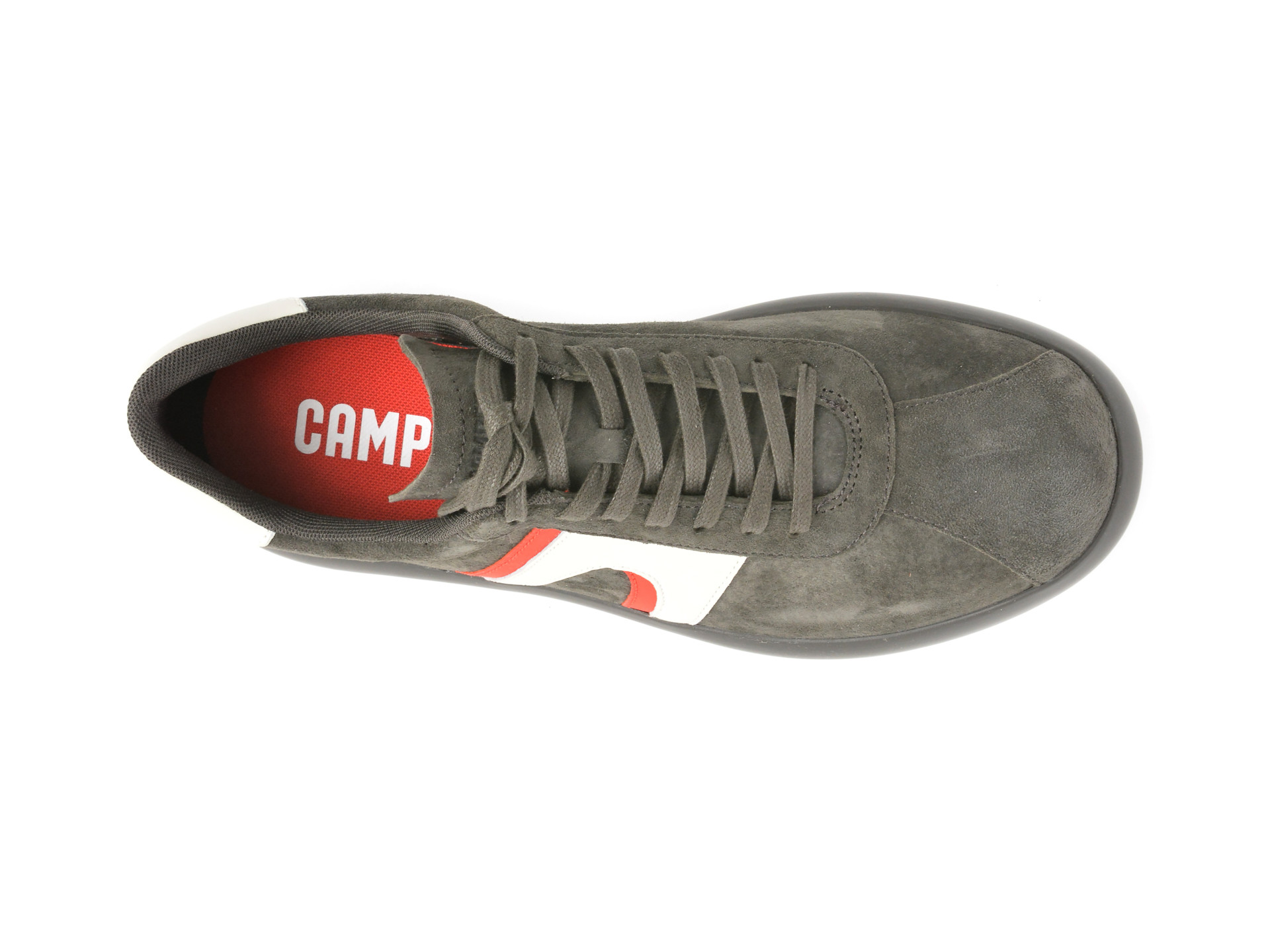 Pantofi sport CAMPER gri, PELOTAS, din piele naturala