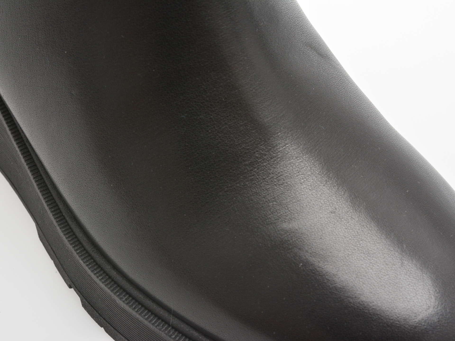 Ghete GEOX negre, D563VA, din piele naturala