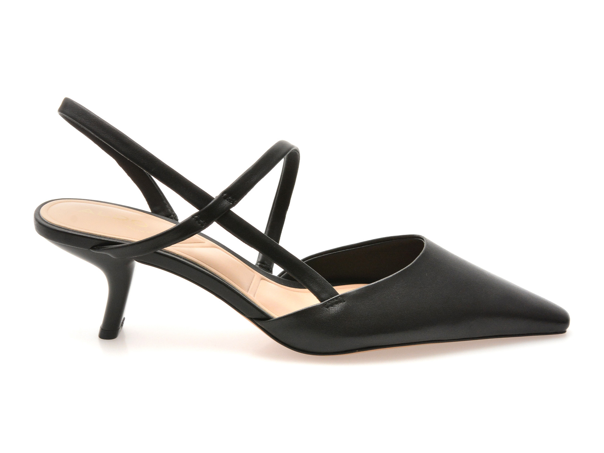 Pantofi eleganti ALDO negri, CORDELA 001, din piele naturala