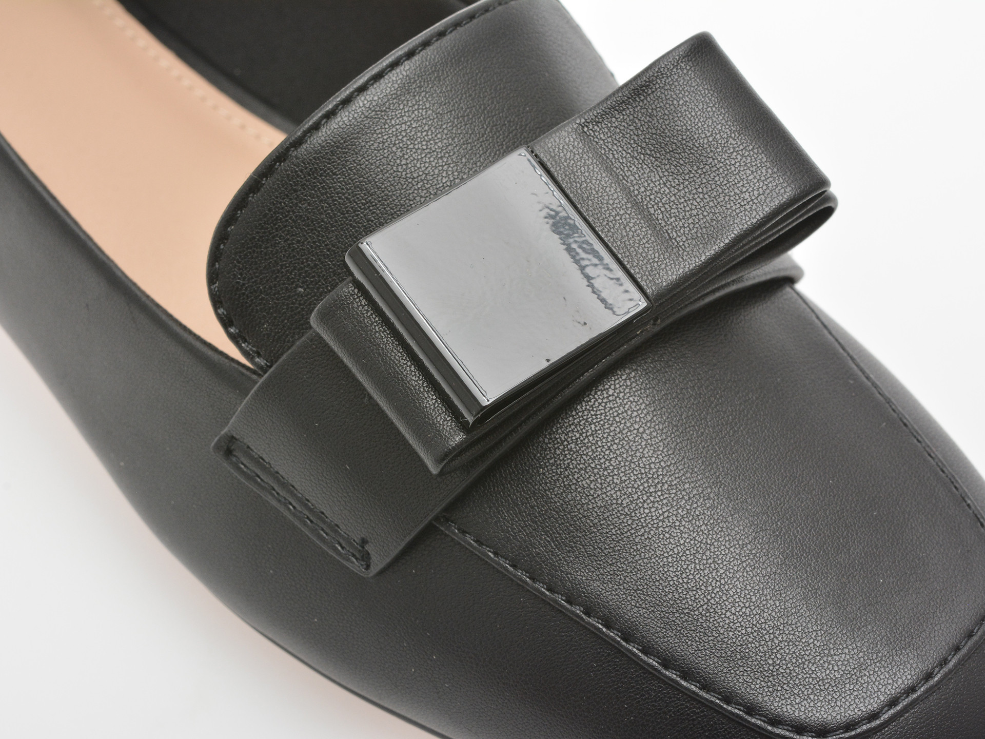 Mocasini ALDO negri, TALANANY 001, din piele ecologica