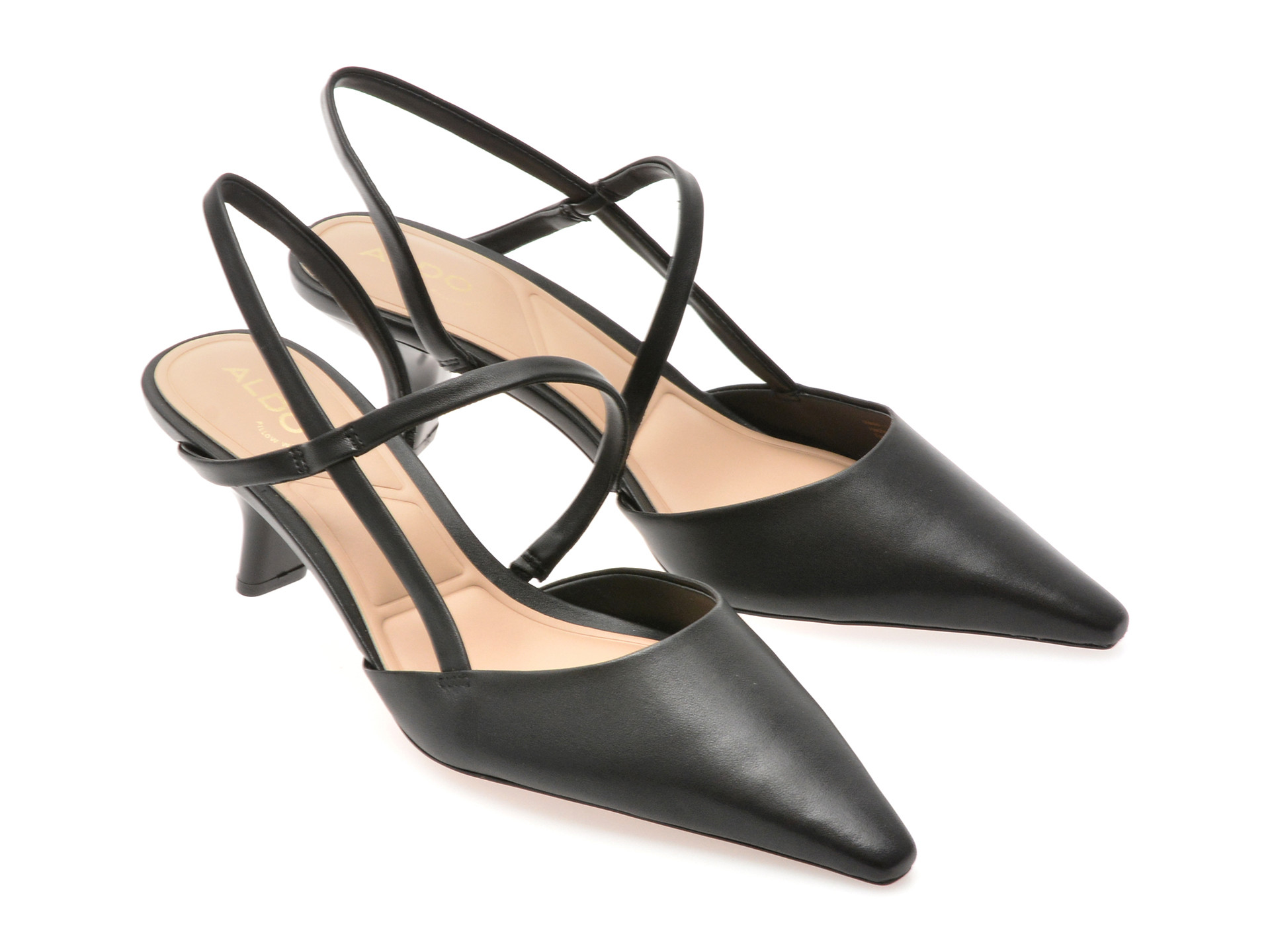 Pantofi eleganti ALDO negri, CORDELA 001, din piele naturala