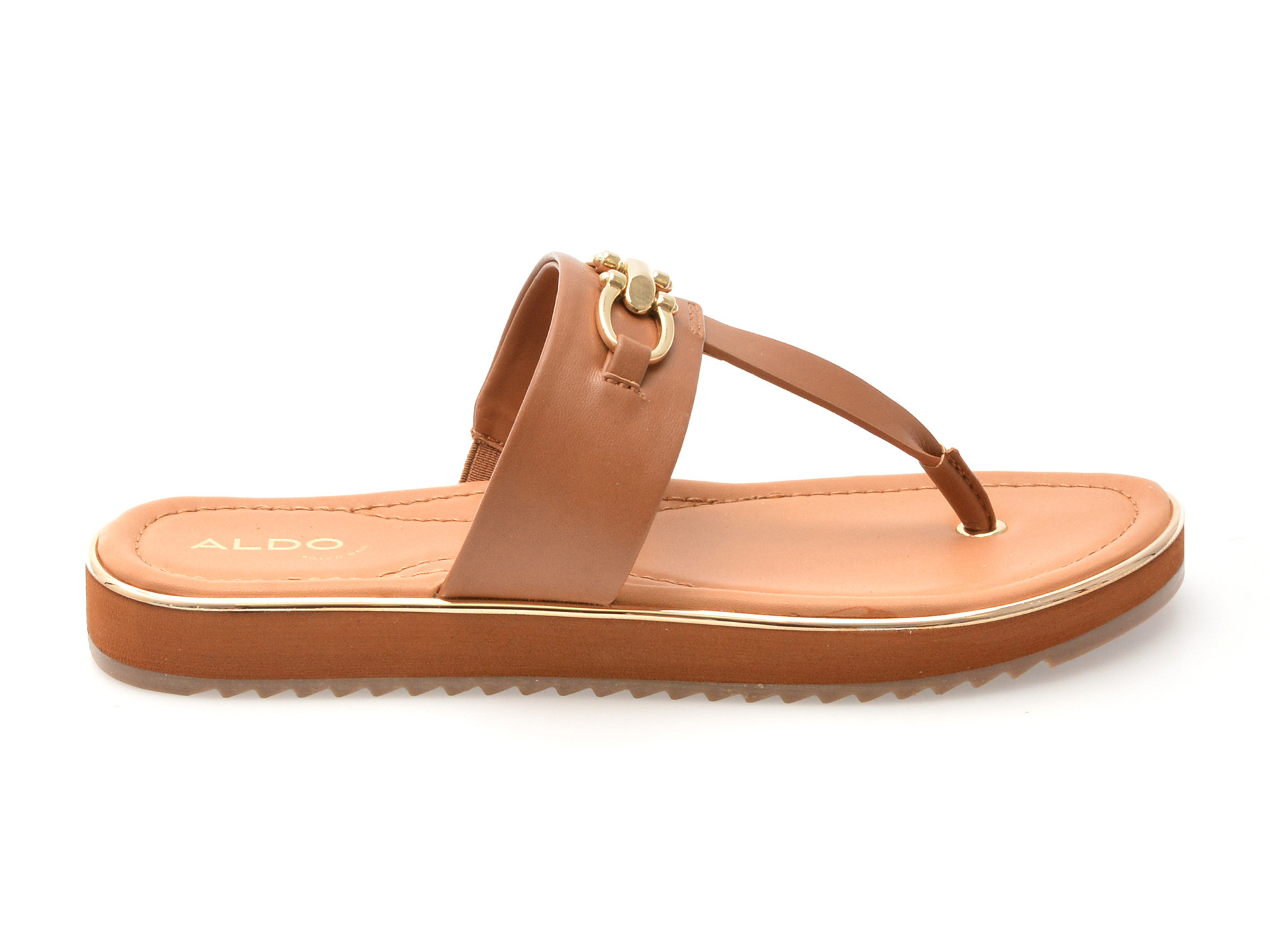 Papuci ALDO maro, LAJOLLA 230, din piele ecologica