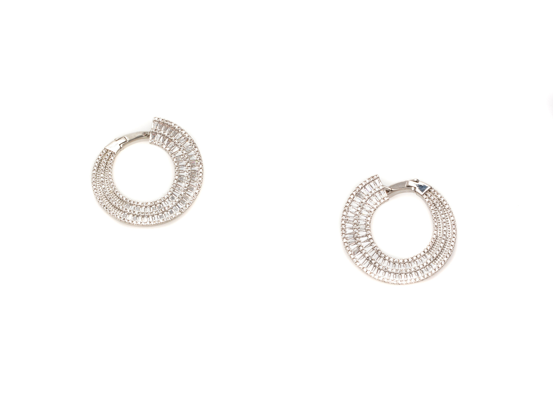 Cercei ALDO argintii, CALDY 973, din metal