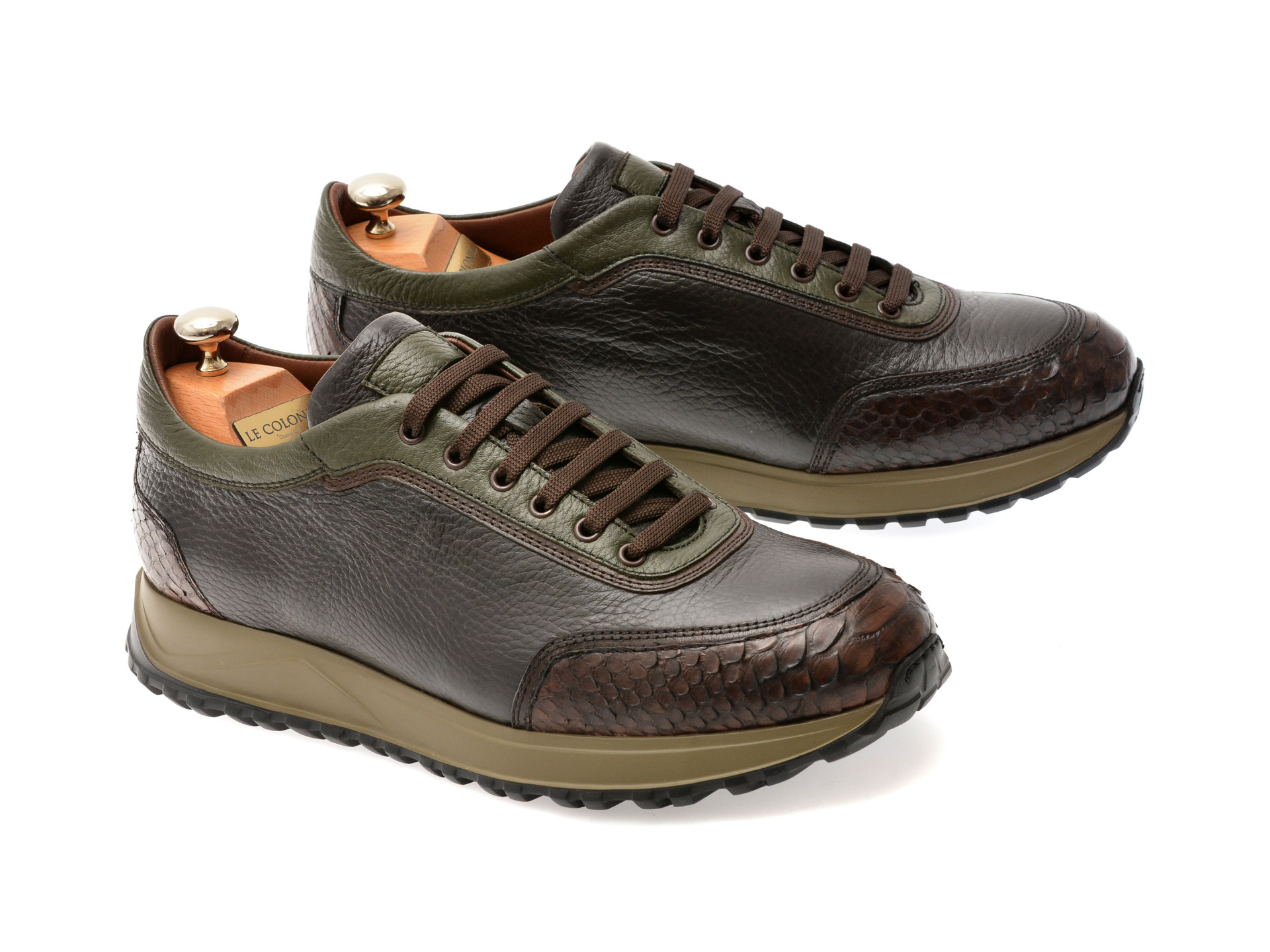 Pantofi sport LE COLONEL negri, 64374, din piele naturala
