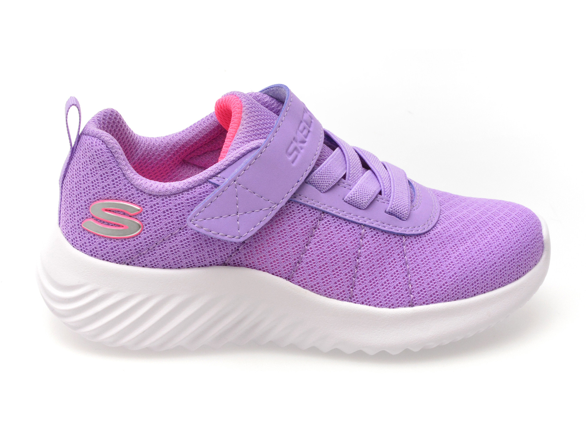 Pantofi sport SKECHERS mov, BOUNDER, din material textil